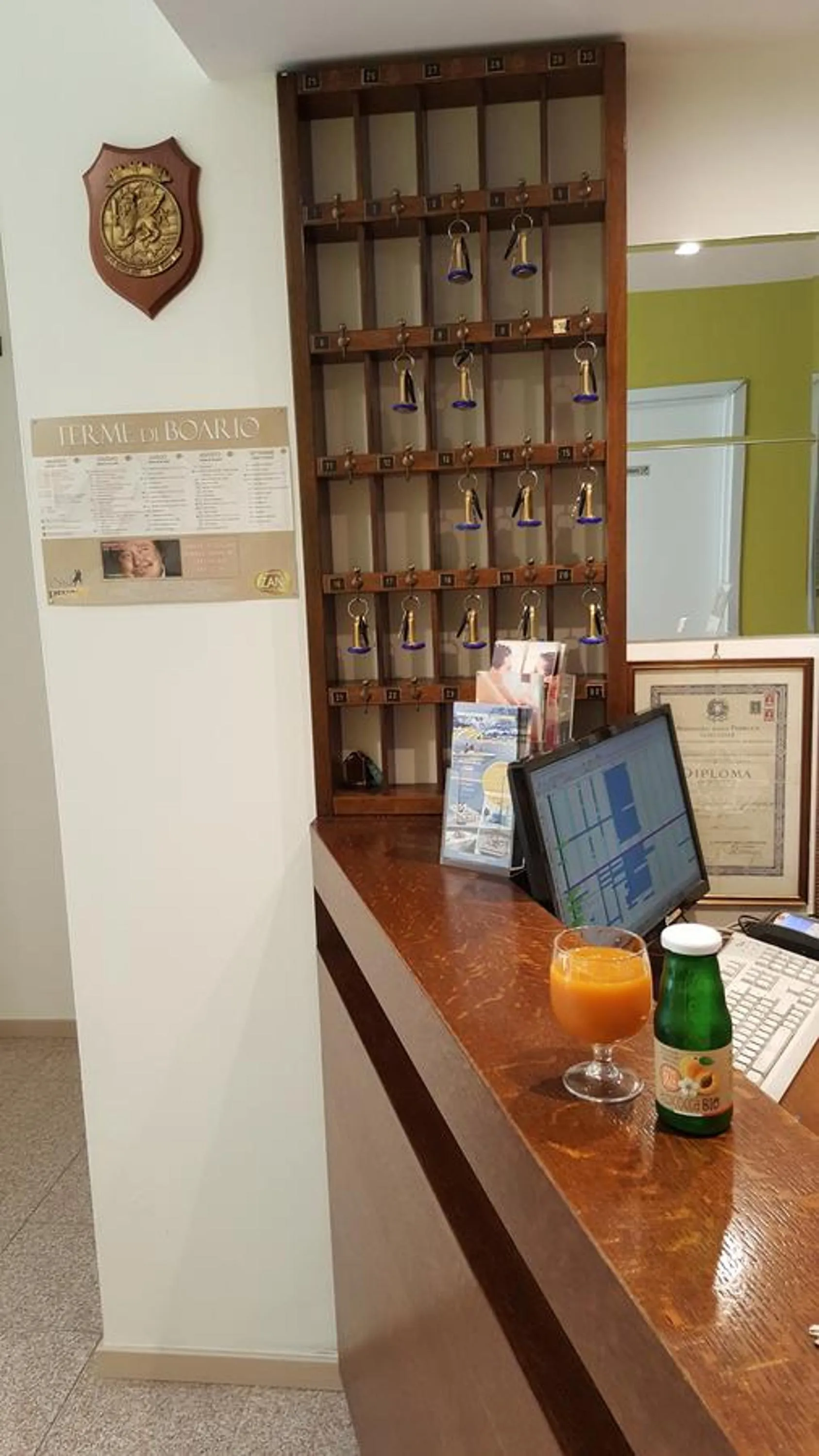 Lobby or reception in Hotel San Marco BB