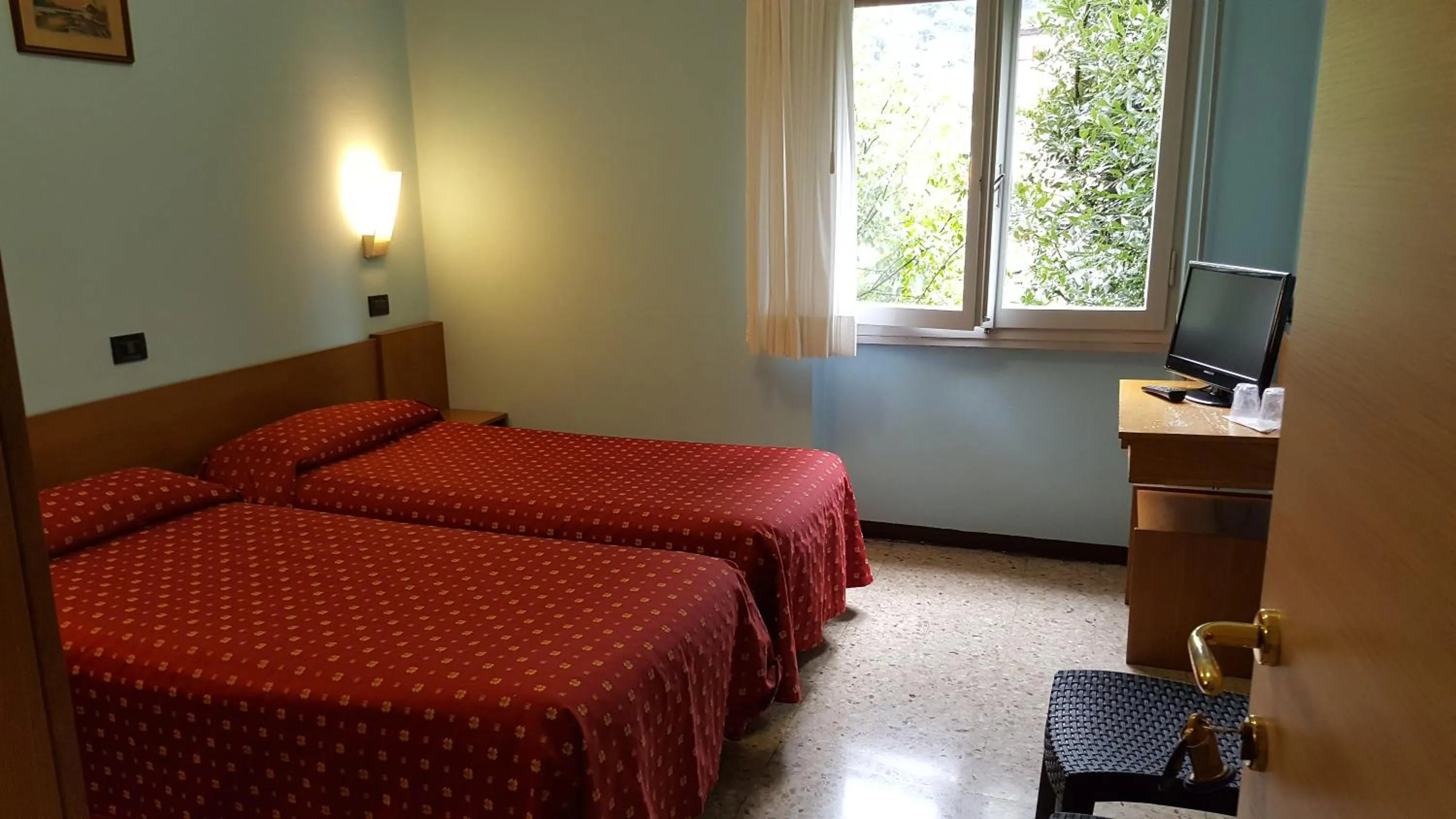 Decorative detail, Bed in Hotel San Marco BB