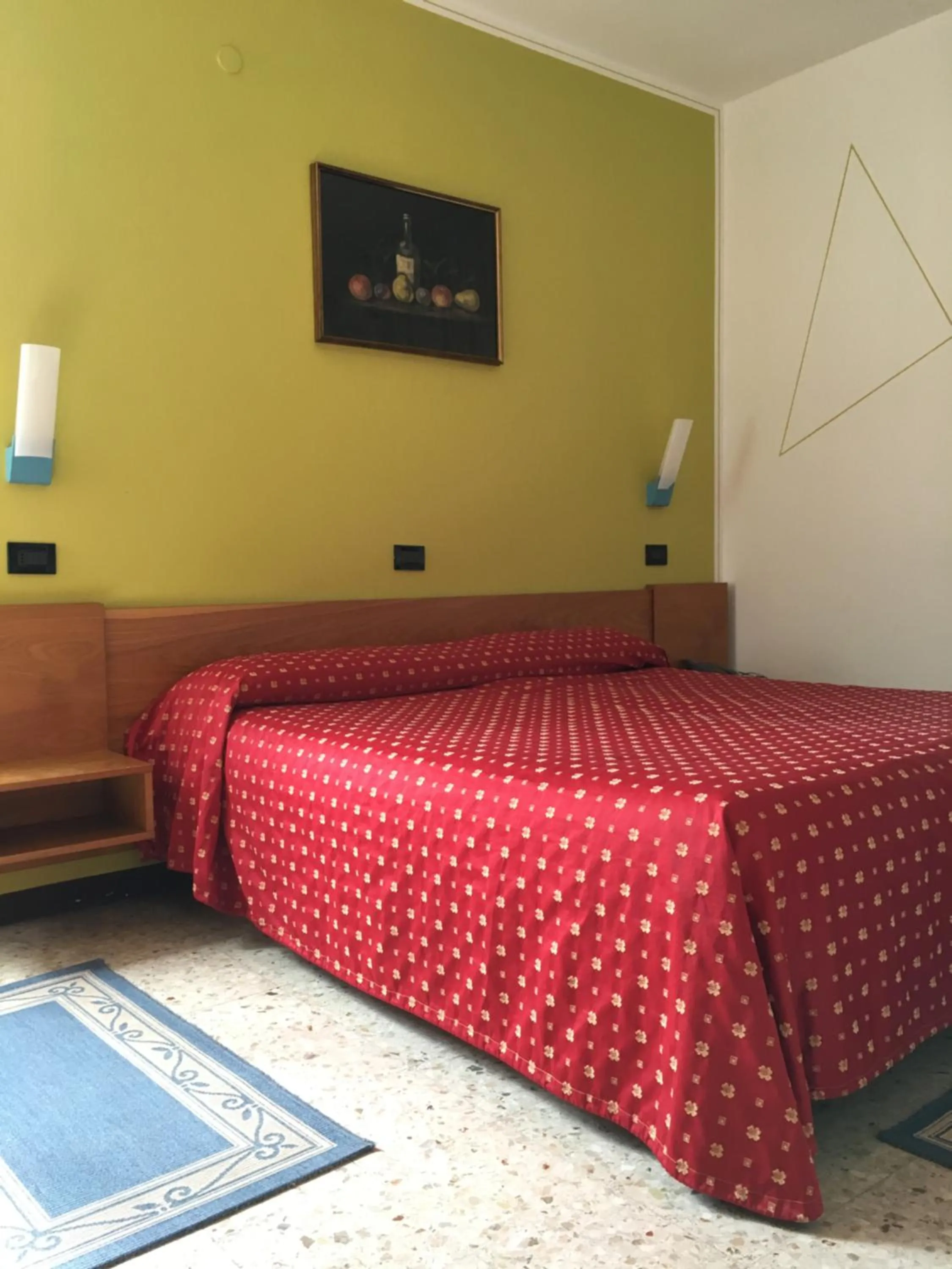 Decorative detail, Bed in Hotel San Marco BB