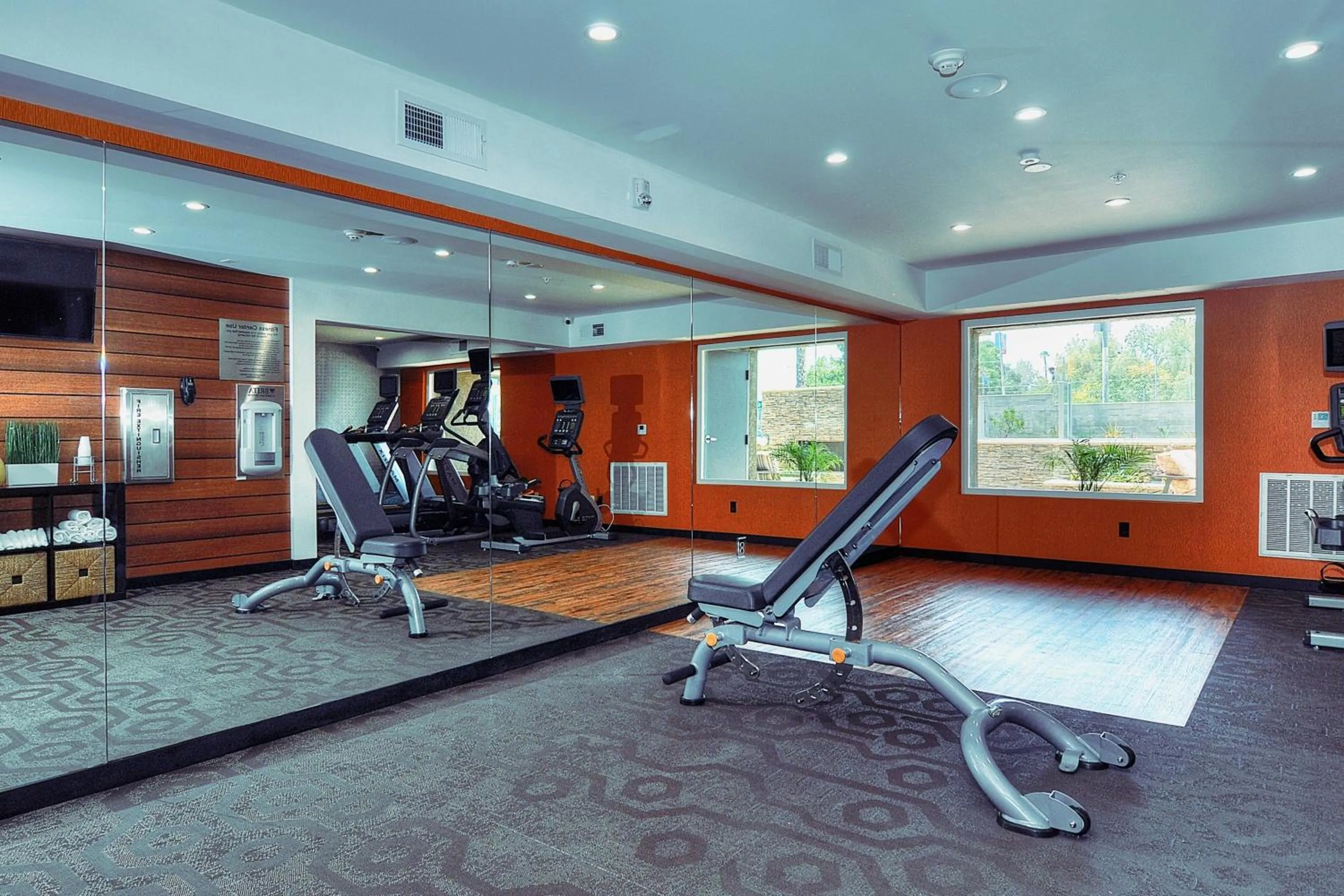 Fitness centre/facilities in Fairfield Inn & Suites by Marriott Los Angeles Rosemead