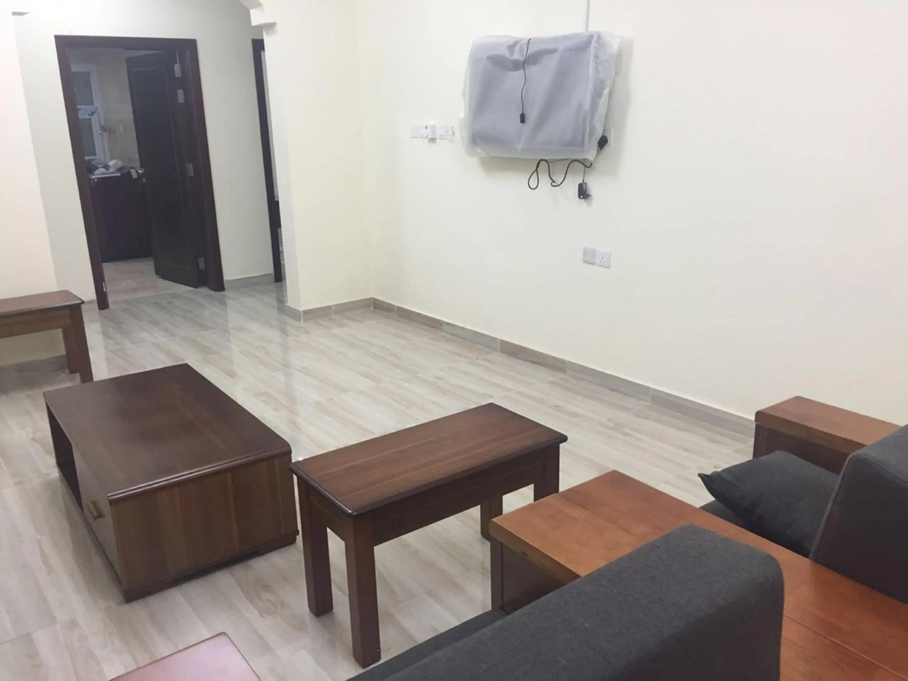 Seating area in Al Noor Saadah Furnished Apartments