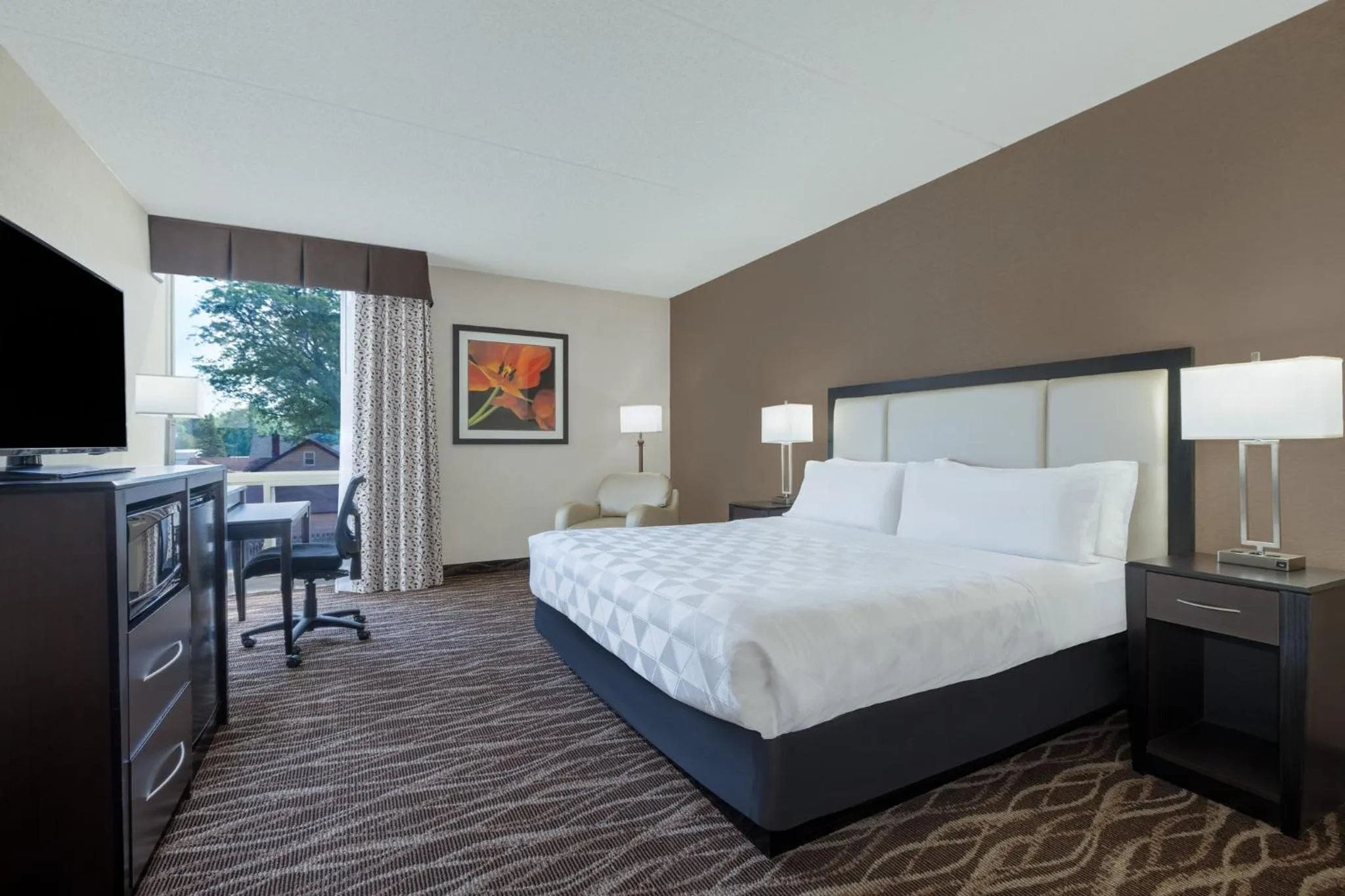 Photo of the whole room, Bed in Holiday Inn Des Moines-Airport Conf Center by IHG
