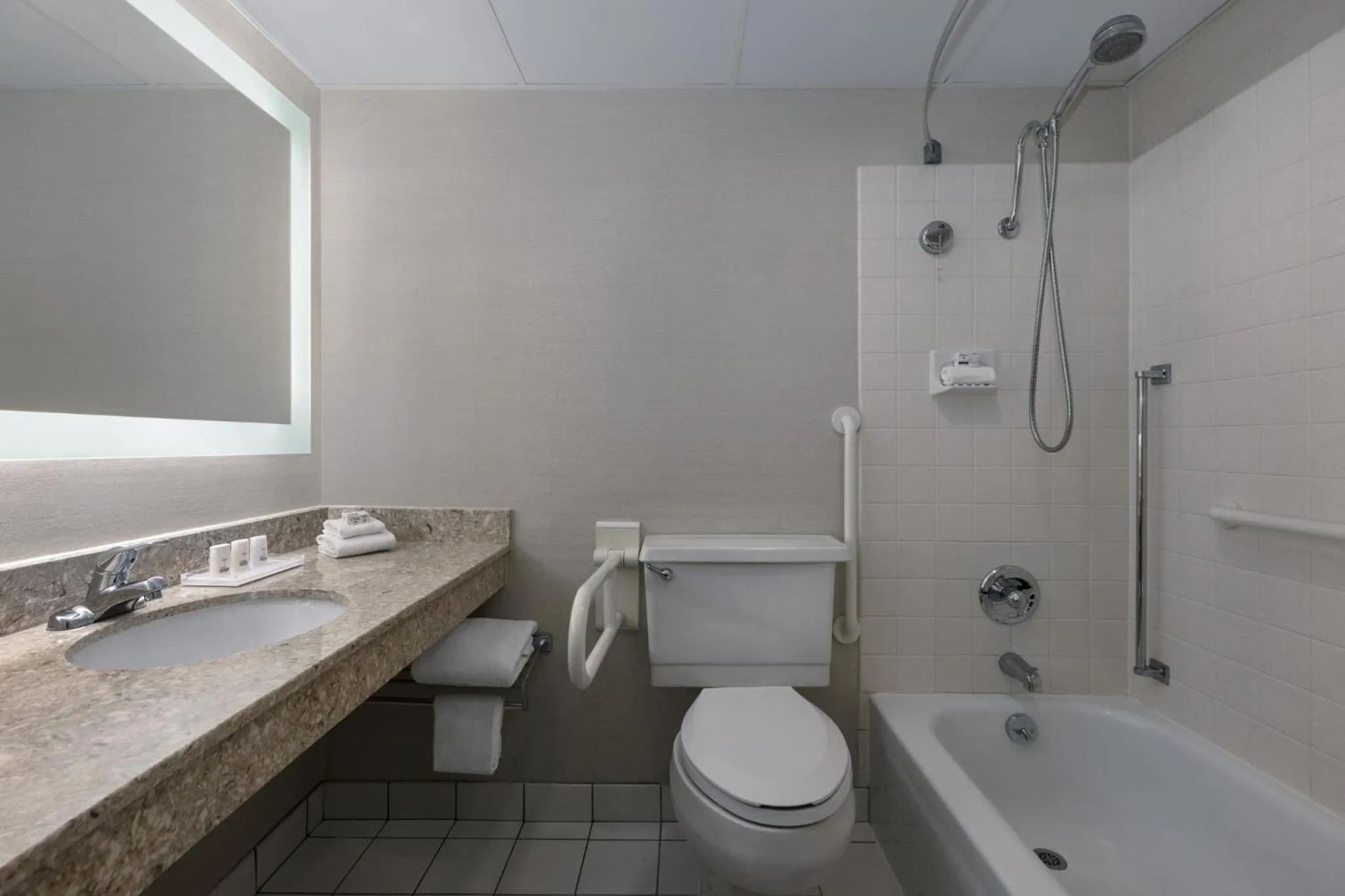Bathroom in Holiday Inn Des Moines-Airport Conf Center by IHG