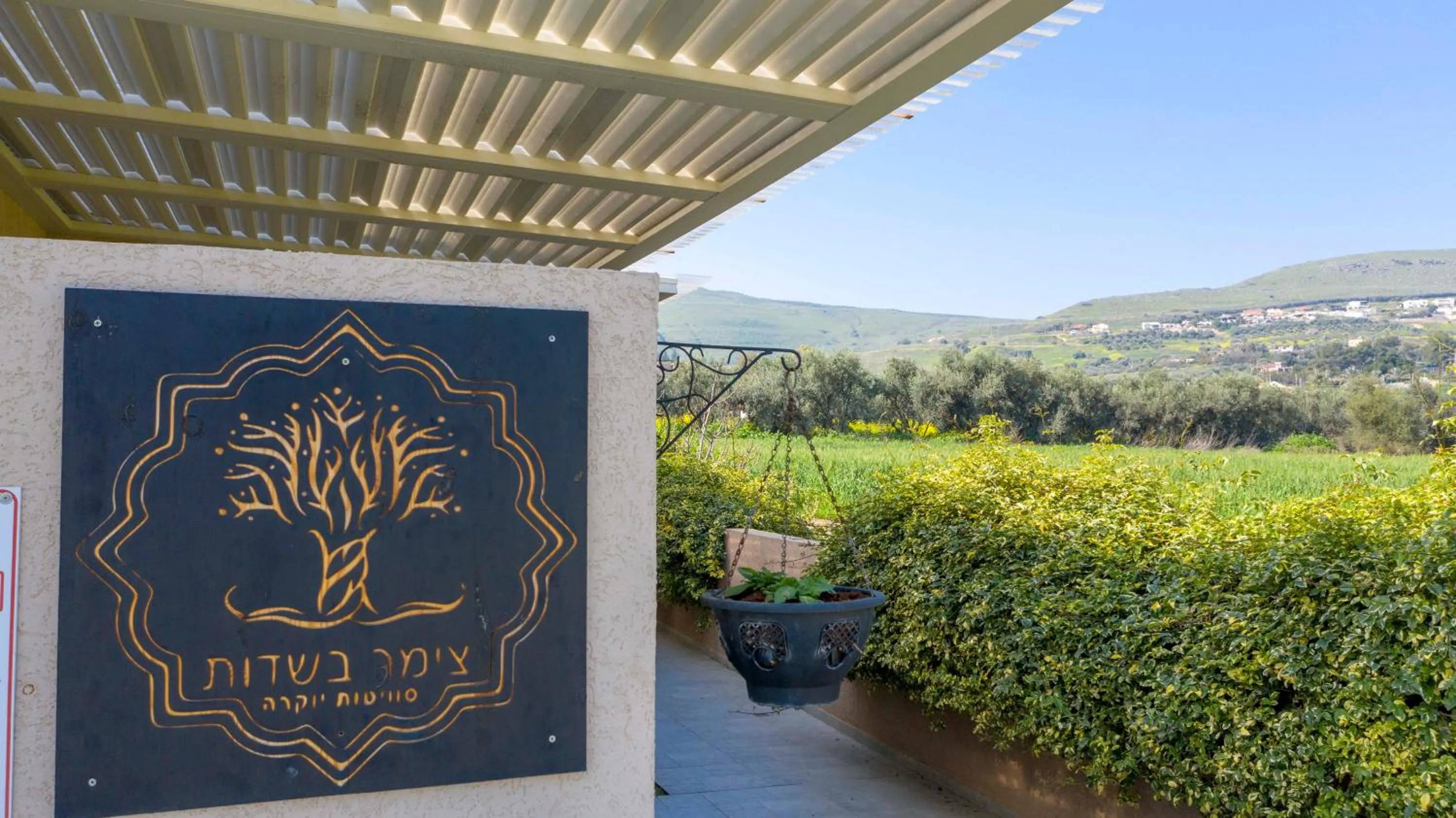 Balcony/Terrace in Zimmer BaSadot