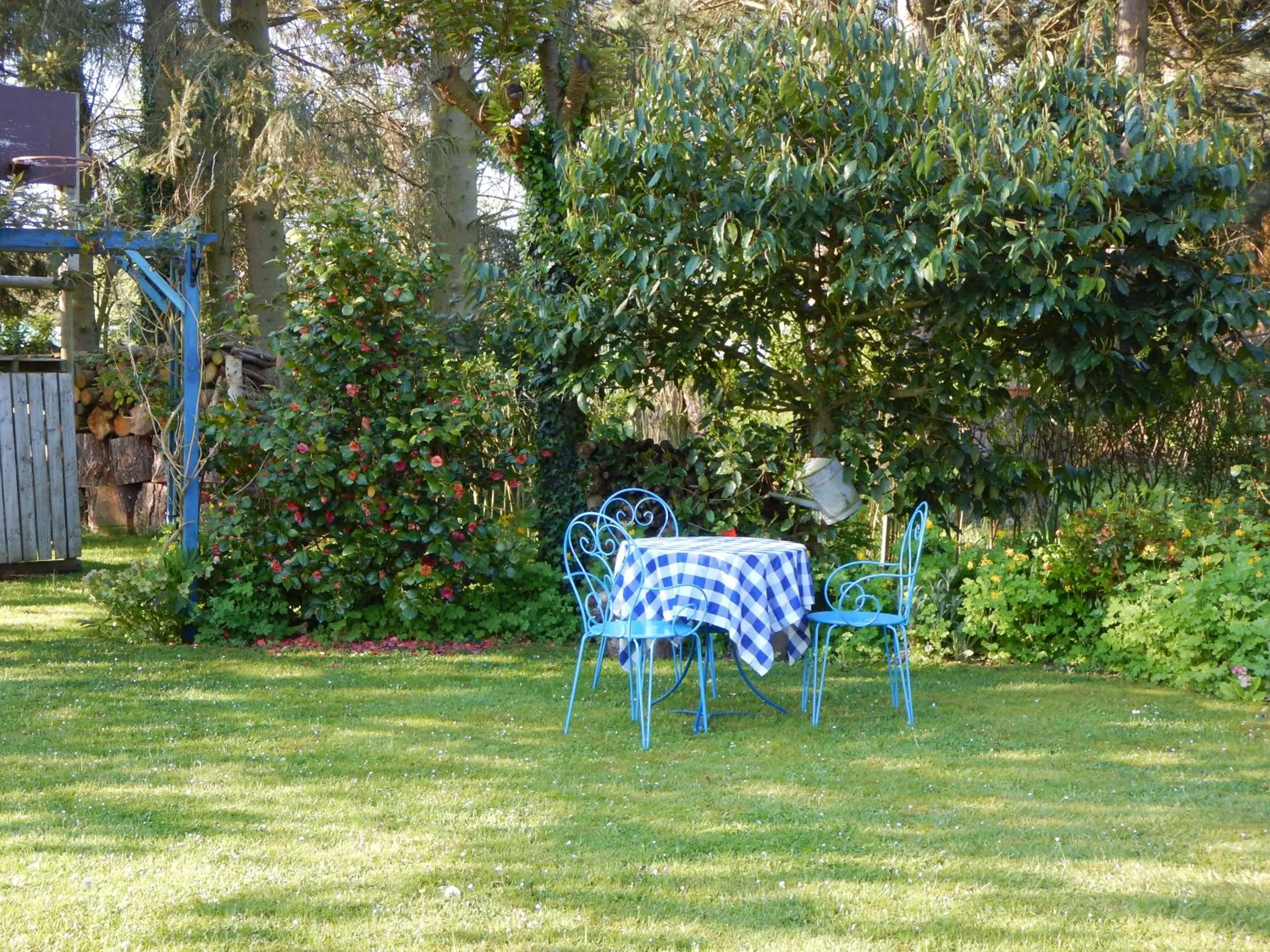 Garden in La Chrysalide