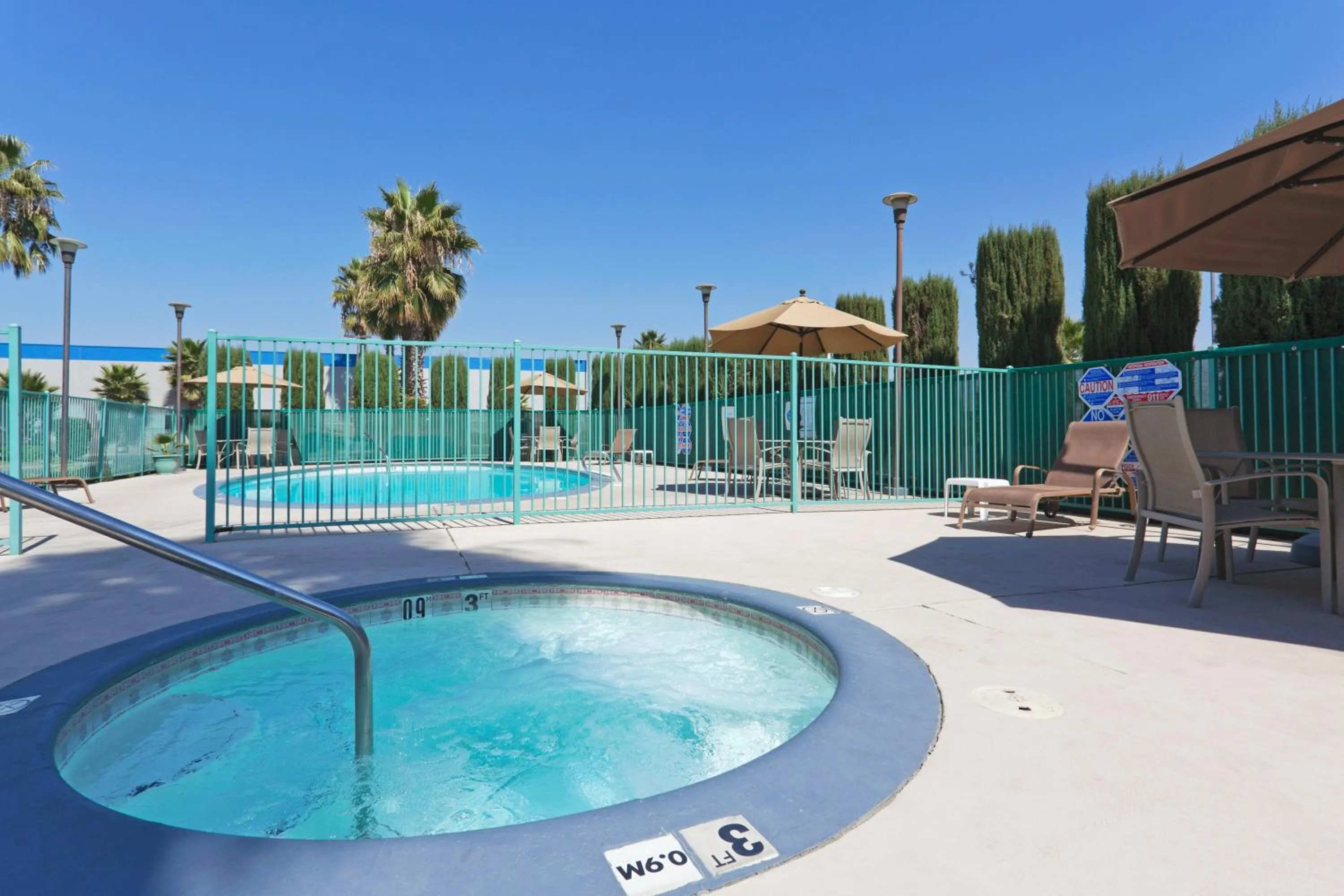 Swimming pool in Holiday Inn Express Bakersfield by IHG
