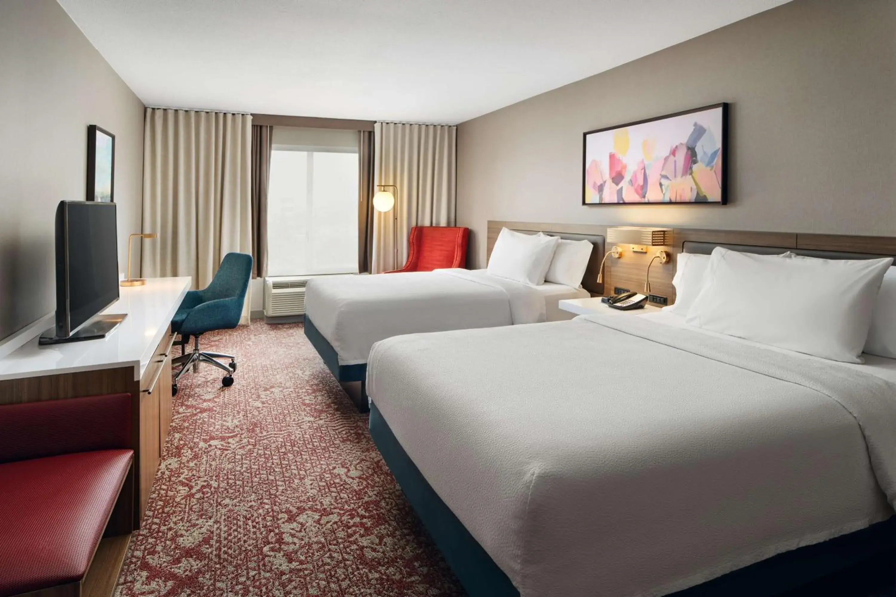 Premium Queen Room with Two Queen Beds in Hilton Garden Inn Schaumburg Premium Queen Room with Two Queen Beds in Hilton Garden Inn Schaumburg