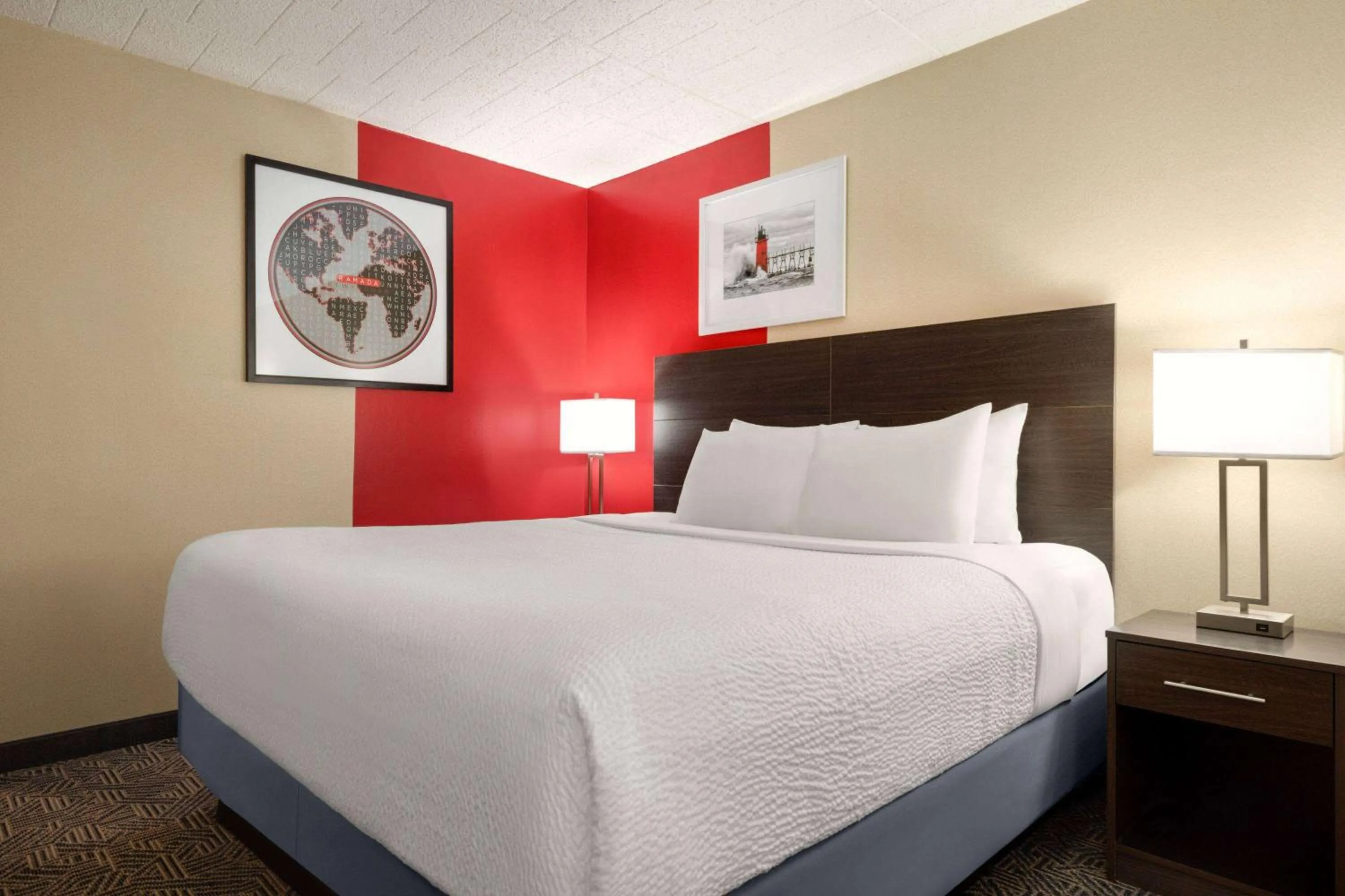 Photo of the whole room, Bed in Ramada by Wyndham Alpena