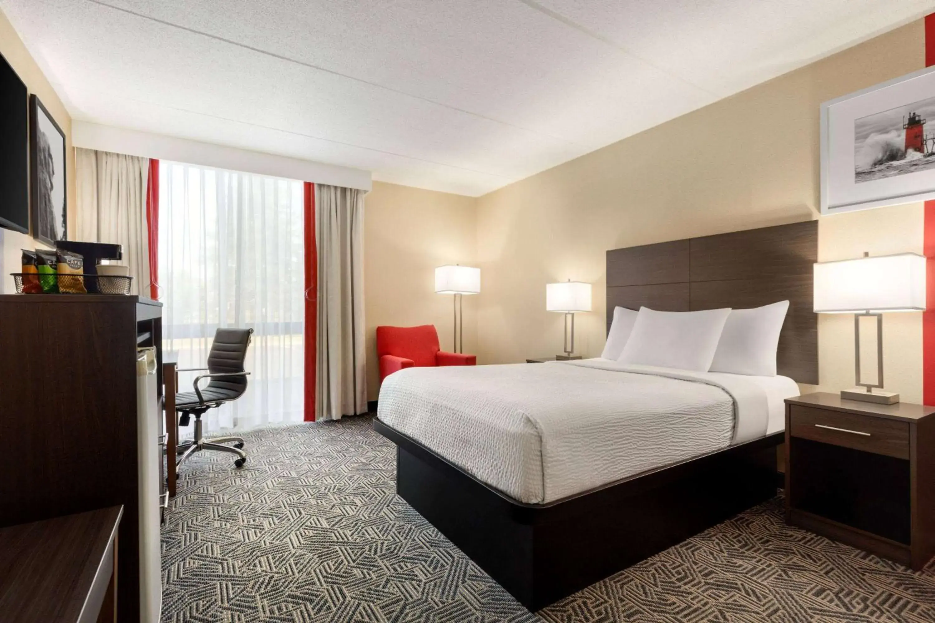 King Room - Disability Access/Non-Smoking in Ramada by Wyndham Alpena King Room - Disability Access/Non-Smoking in Ramada by Wyndham Alpena