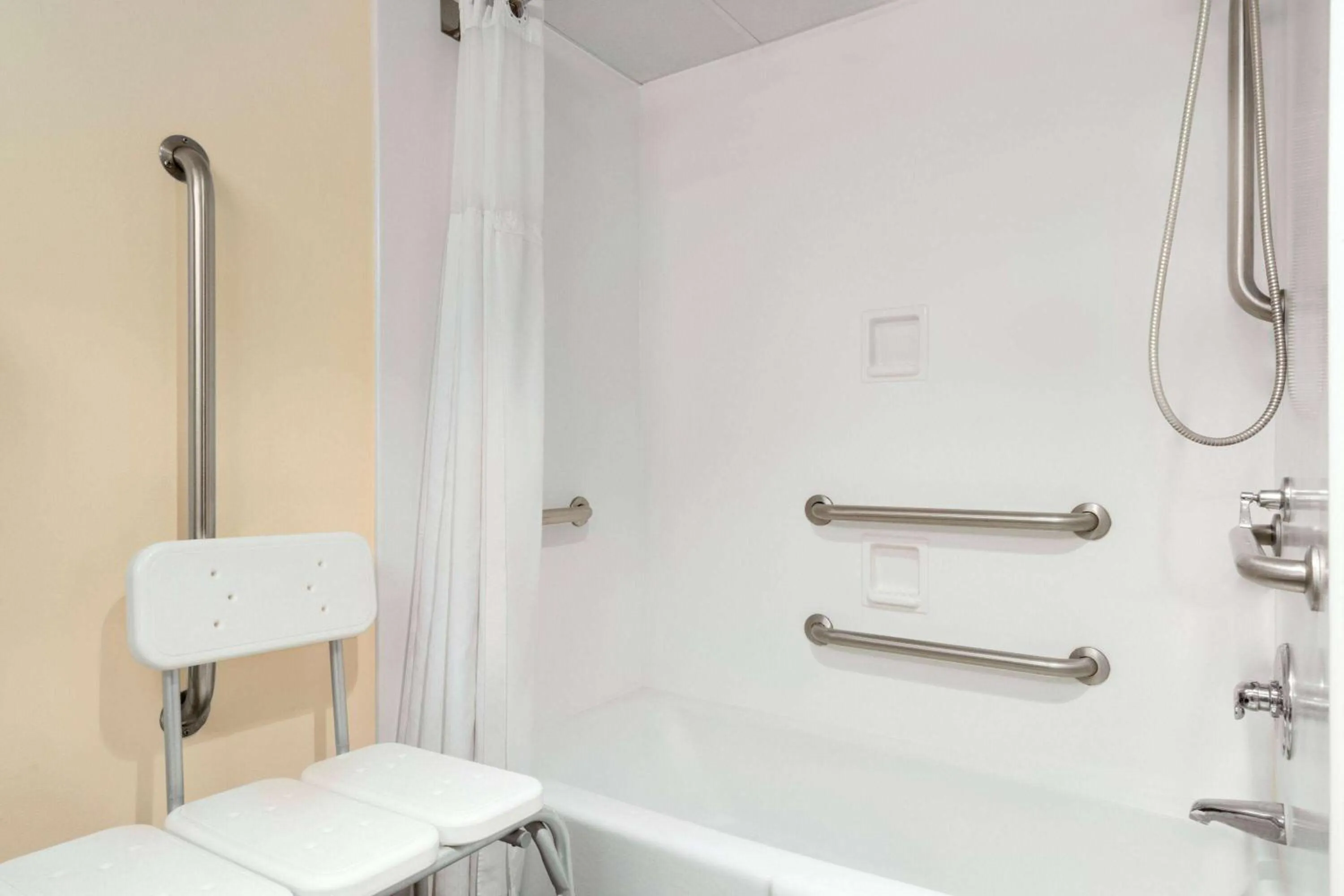 Shower in Ramada by Wyndham Alpena