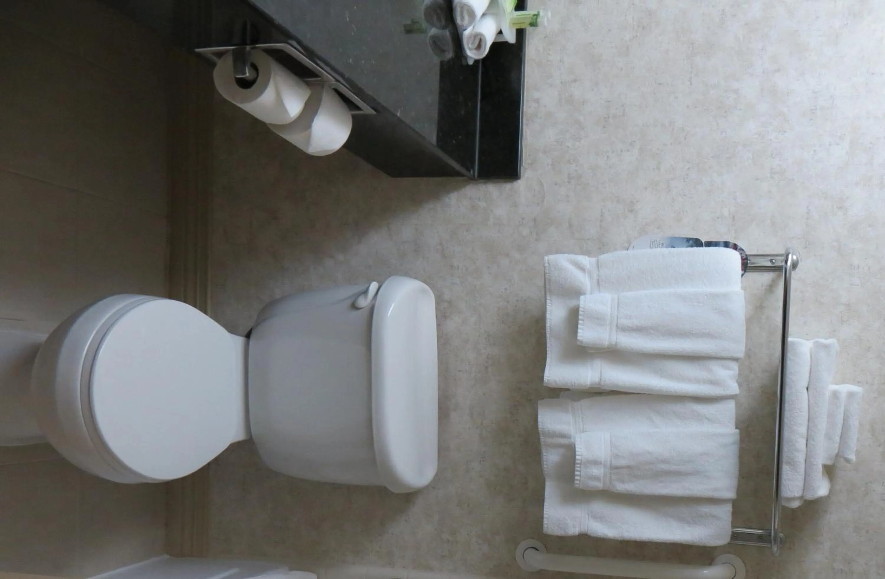 Toilet in Holiday Inn Express Hotel & Suites Baton Rouge -Port Allen by IHG