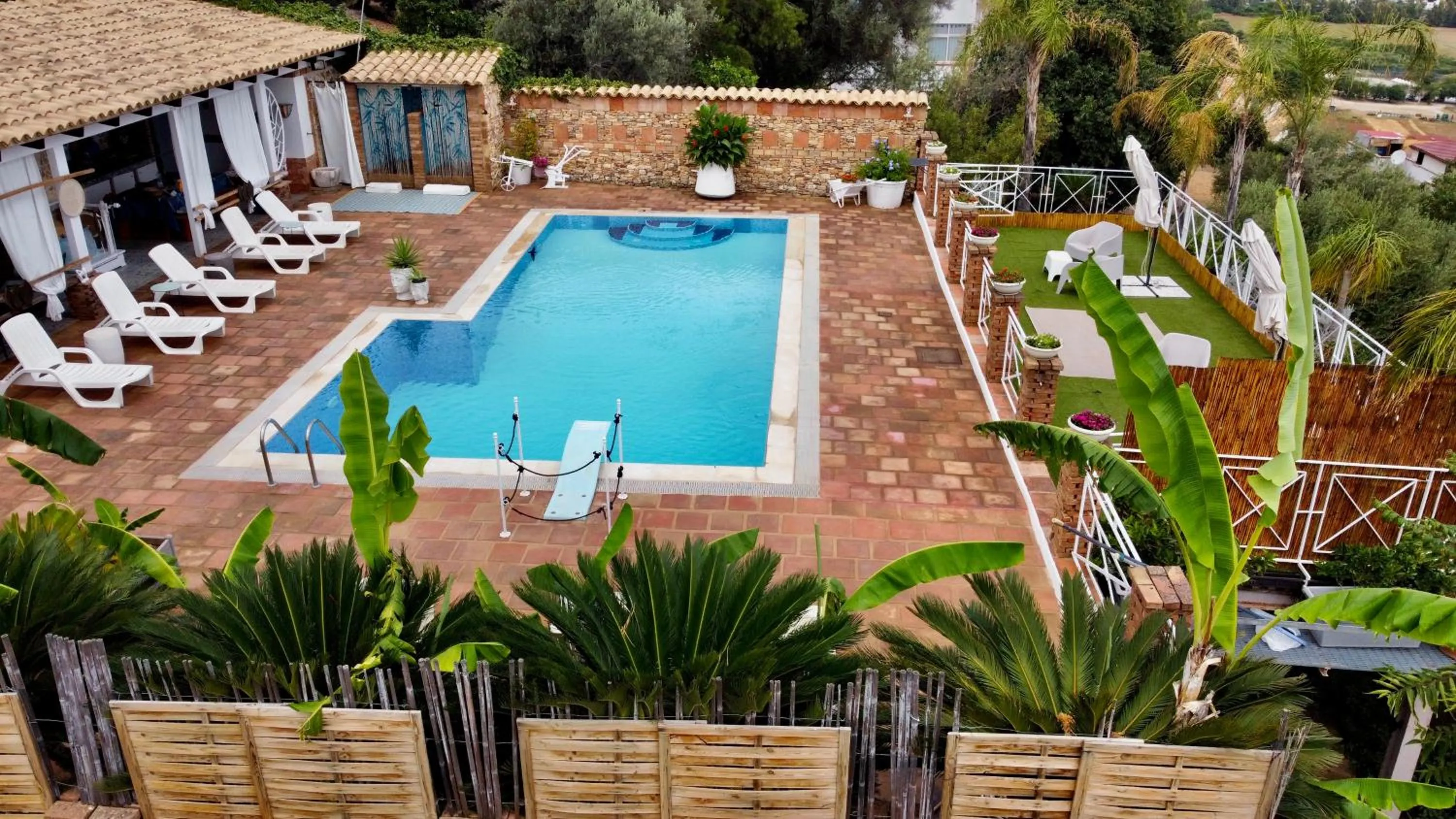 Garden in B&B Sole e Luna