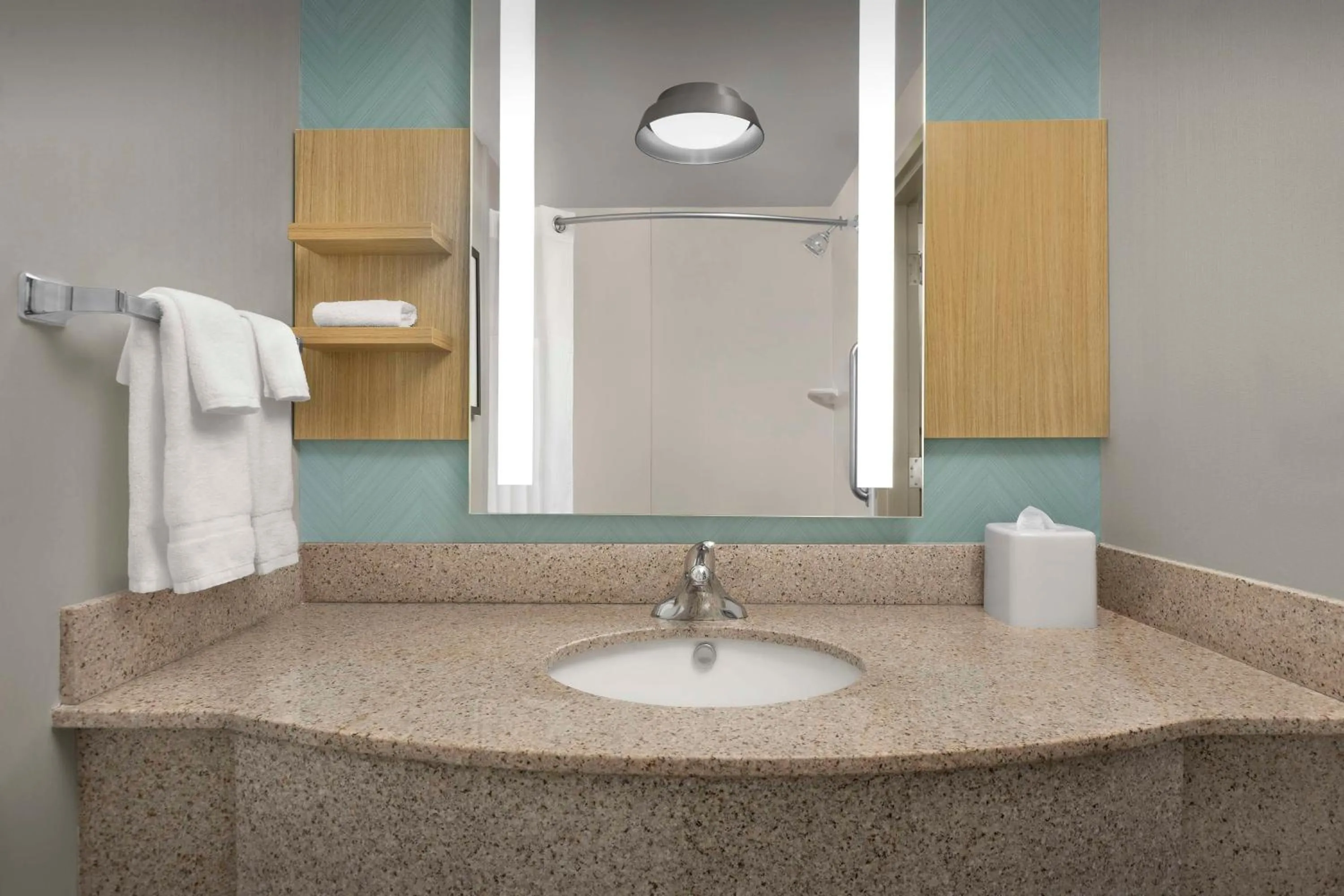 Bathroom in Hilton Garden Inn Raleigh Capital Blvd I-540