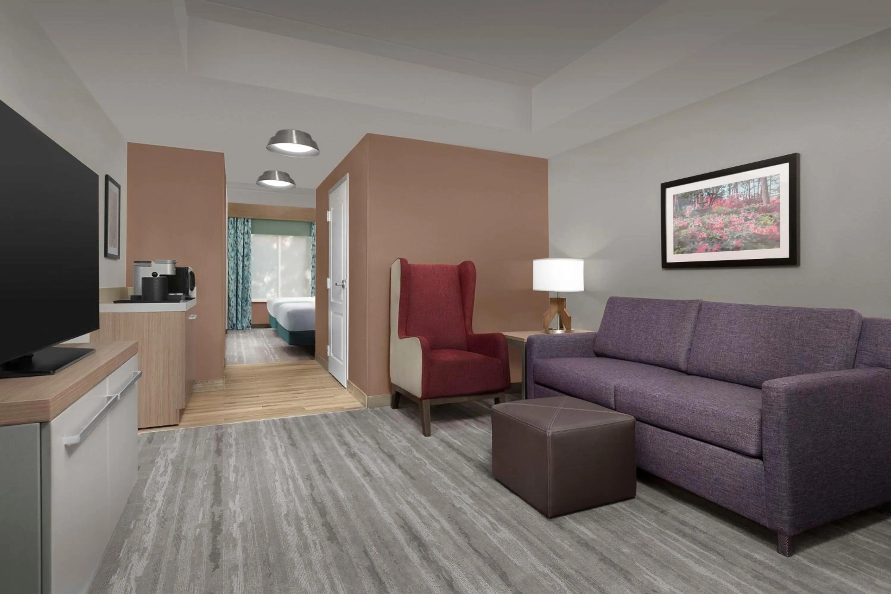 Living room in Hilton Garden Inn Raleigh Capital Blvd I-540