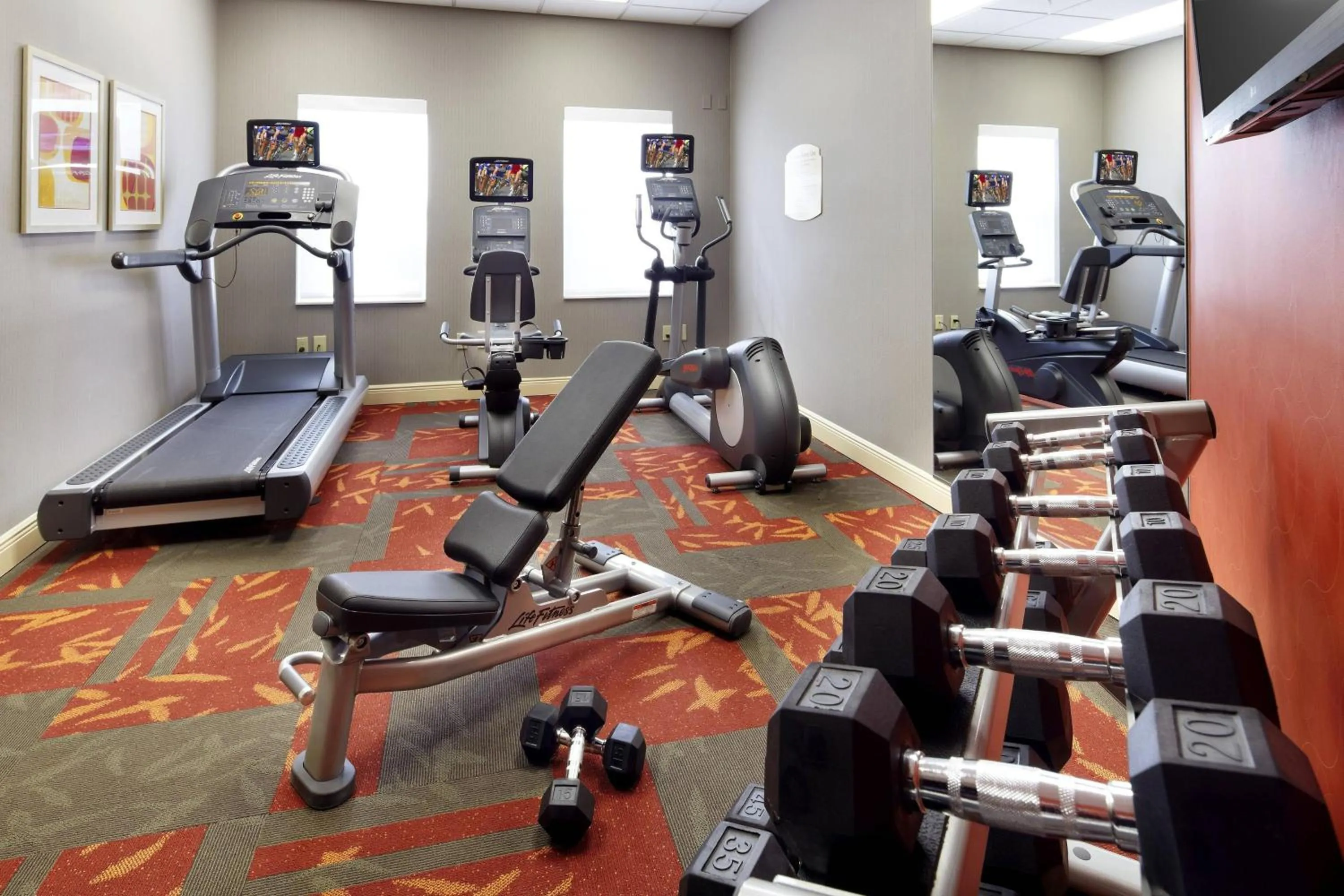 Fitness centre/facilities in Residence Inn Tampa Oldsmar
