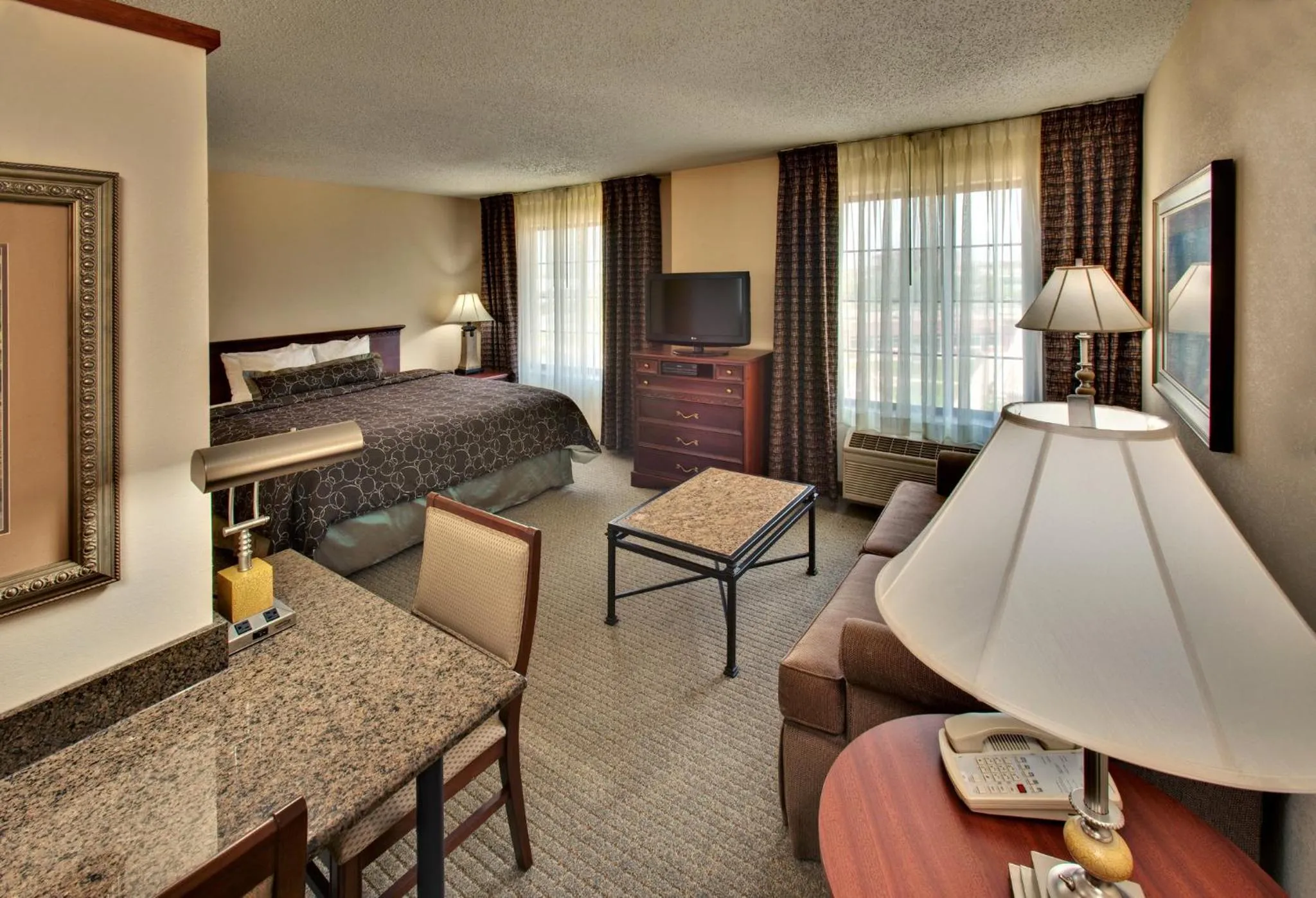 Photo of the whole room, Bed in Staybridge Suites West Des Moines by IHG