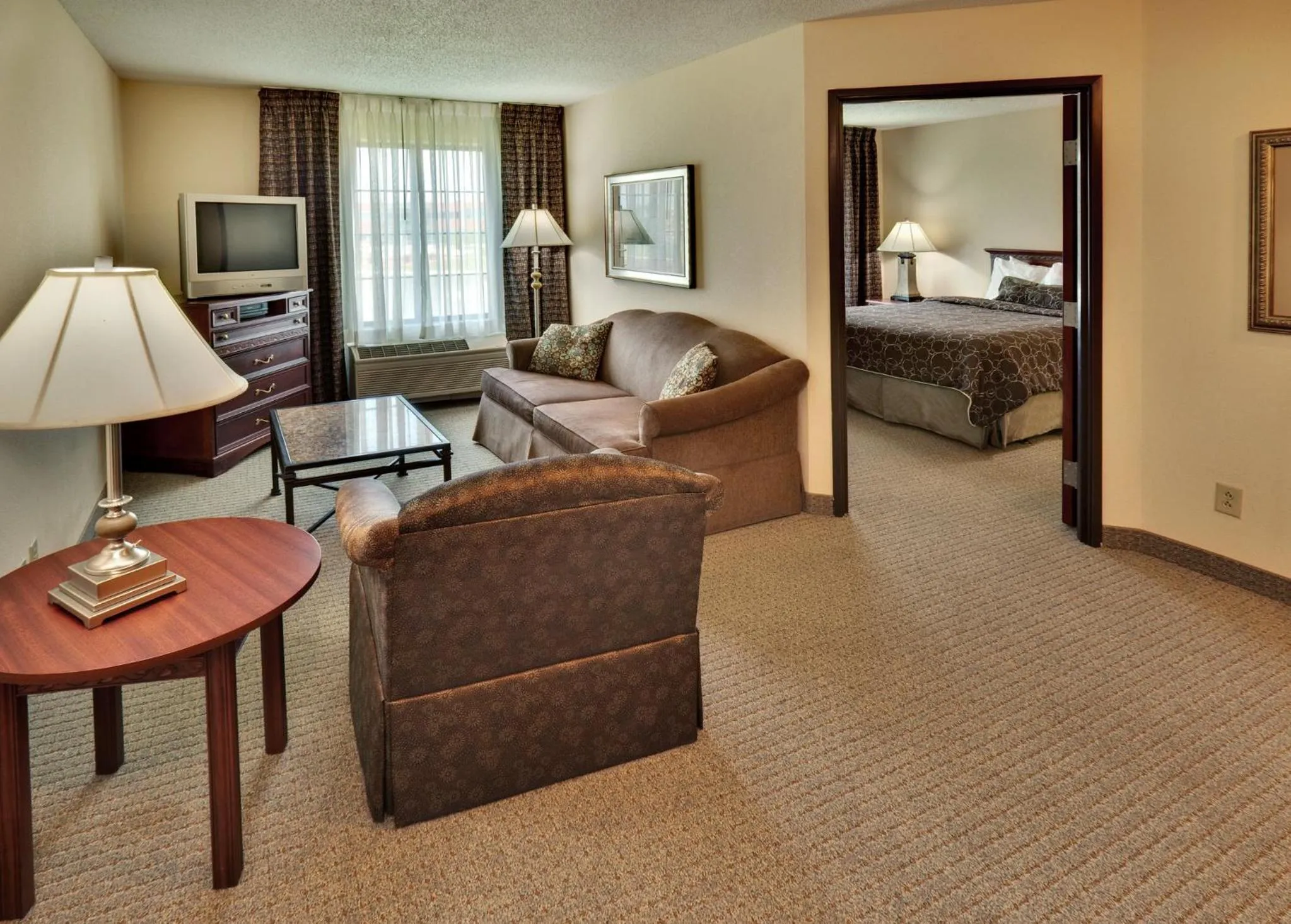 Photo of the whole room, Bed in Staybridge Suites West Des Moines by IHG