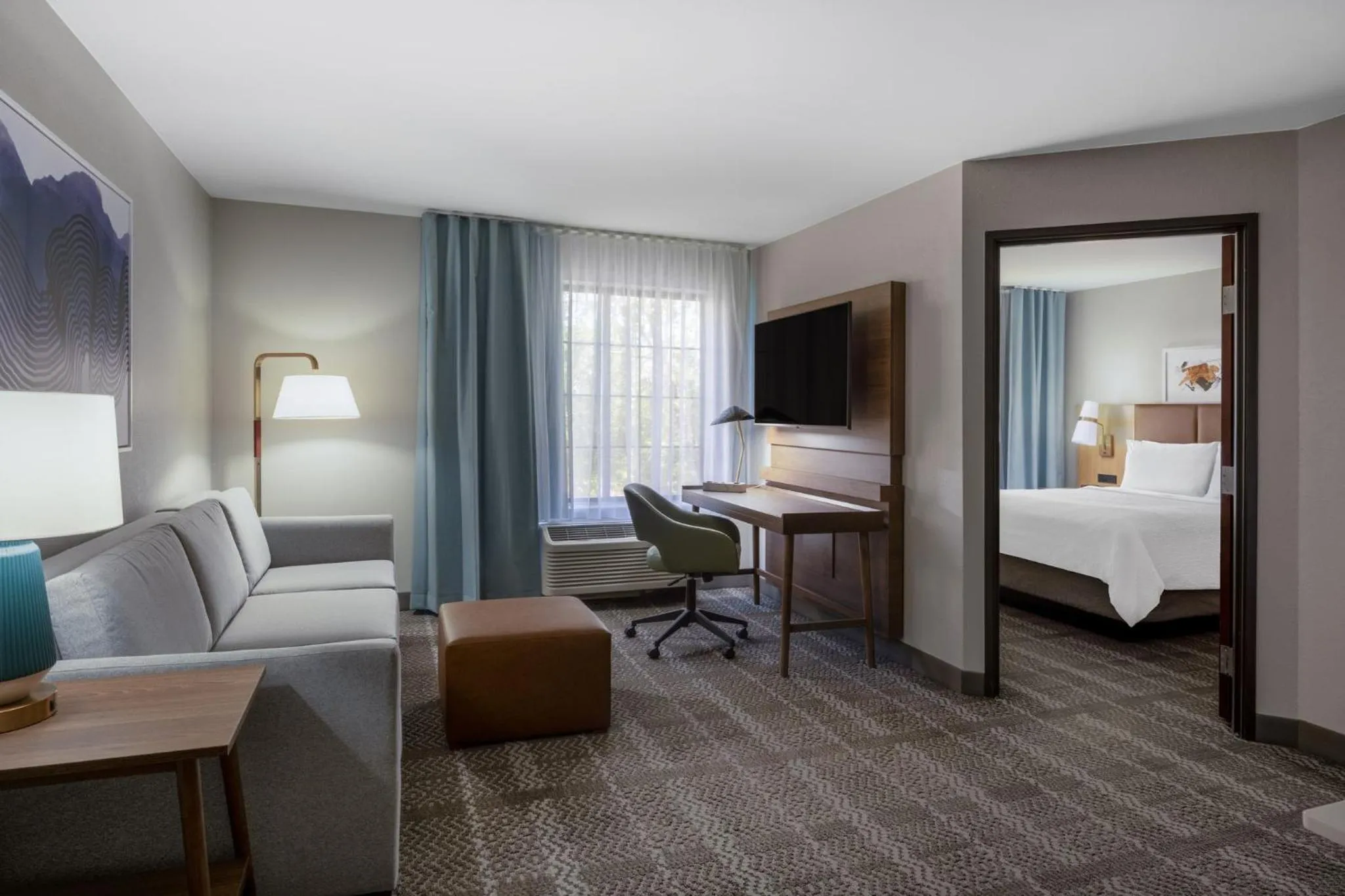 Photo of the whole room, Bed in Staybridge Suites West Des Moines by IHG