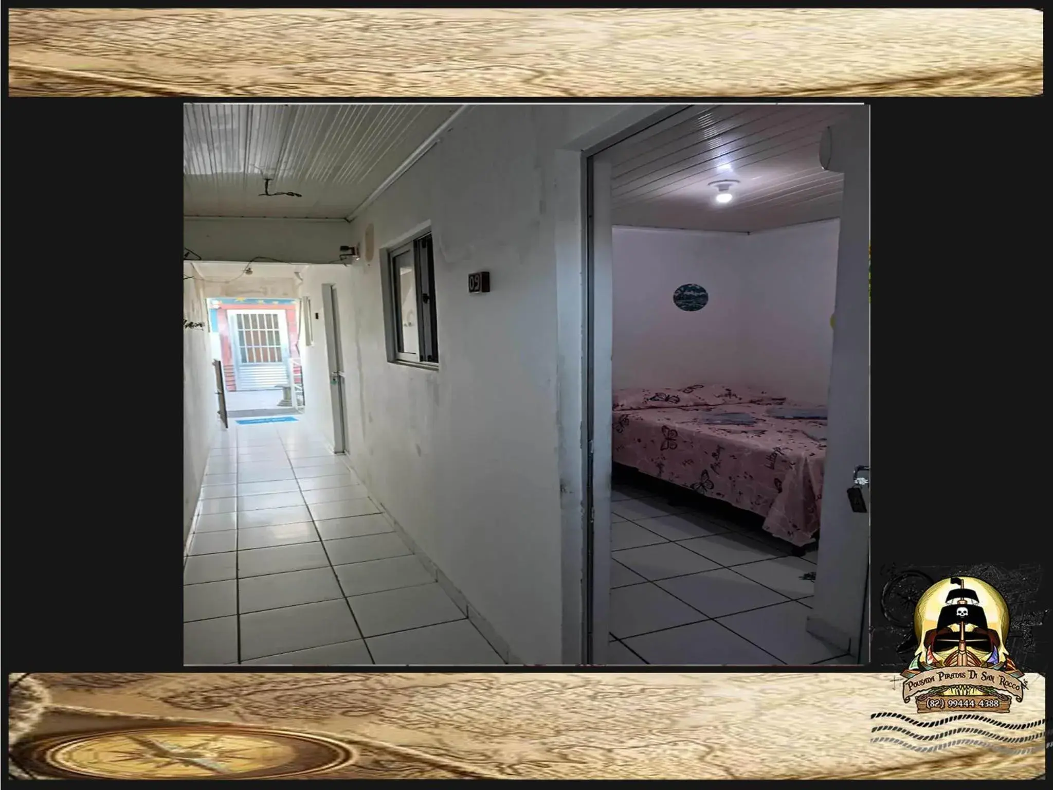 Superior Double Room in Pousada Piratas Di San Rocco Superior Double Room in Pousada Piratas Di San Rocco