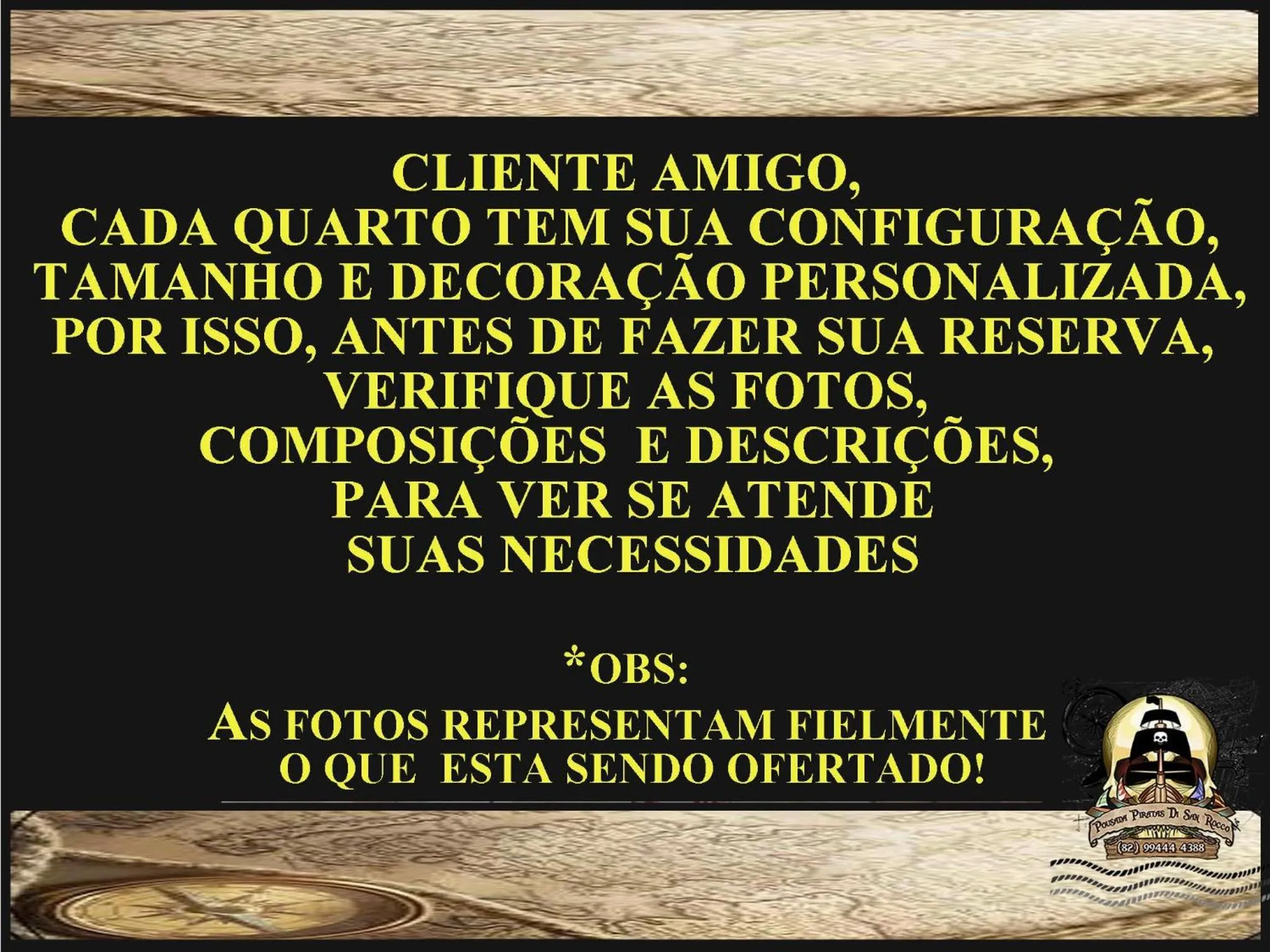 Decorative detail in Pousada Piratas Di San Rocco