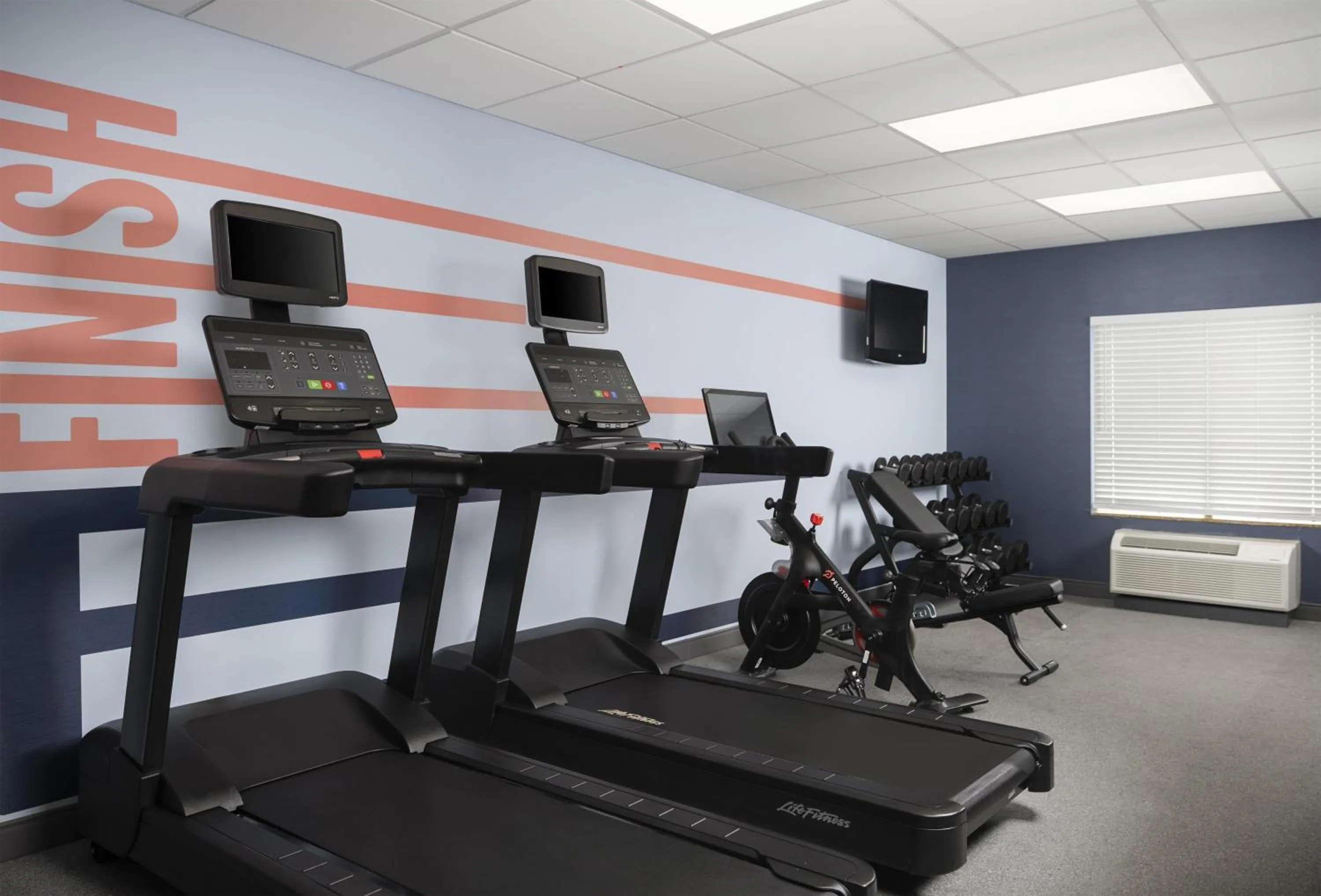 Fitness centre/facilities in Hampton Inn & Suites - Mansfield