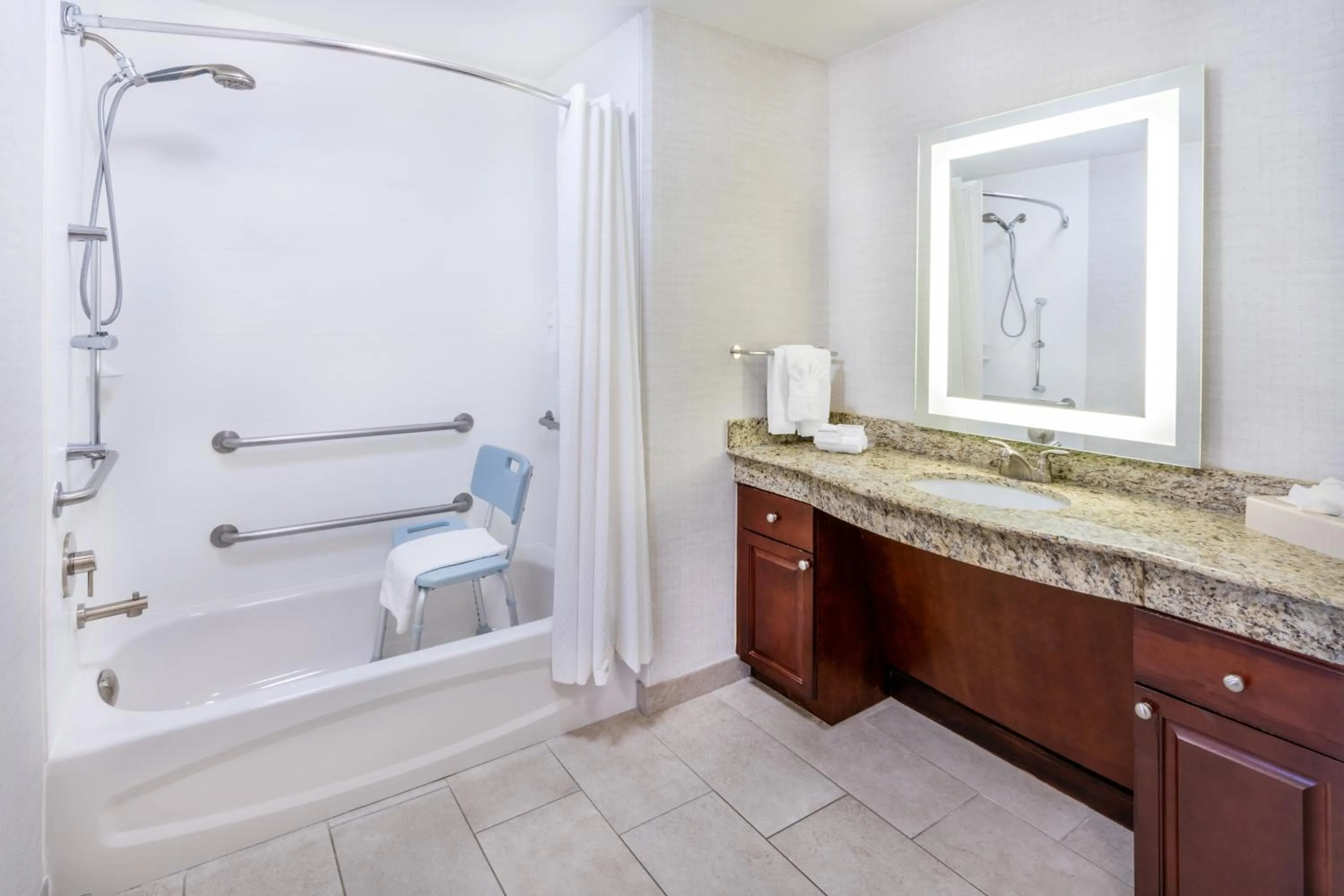 Bathroom in Homewood Suites by Hilton Denver - Littleton