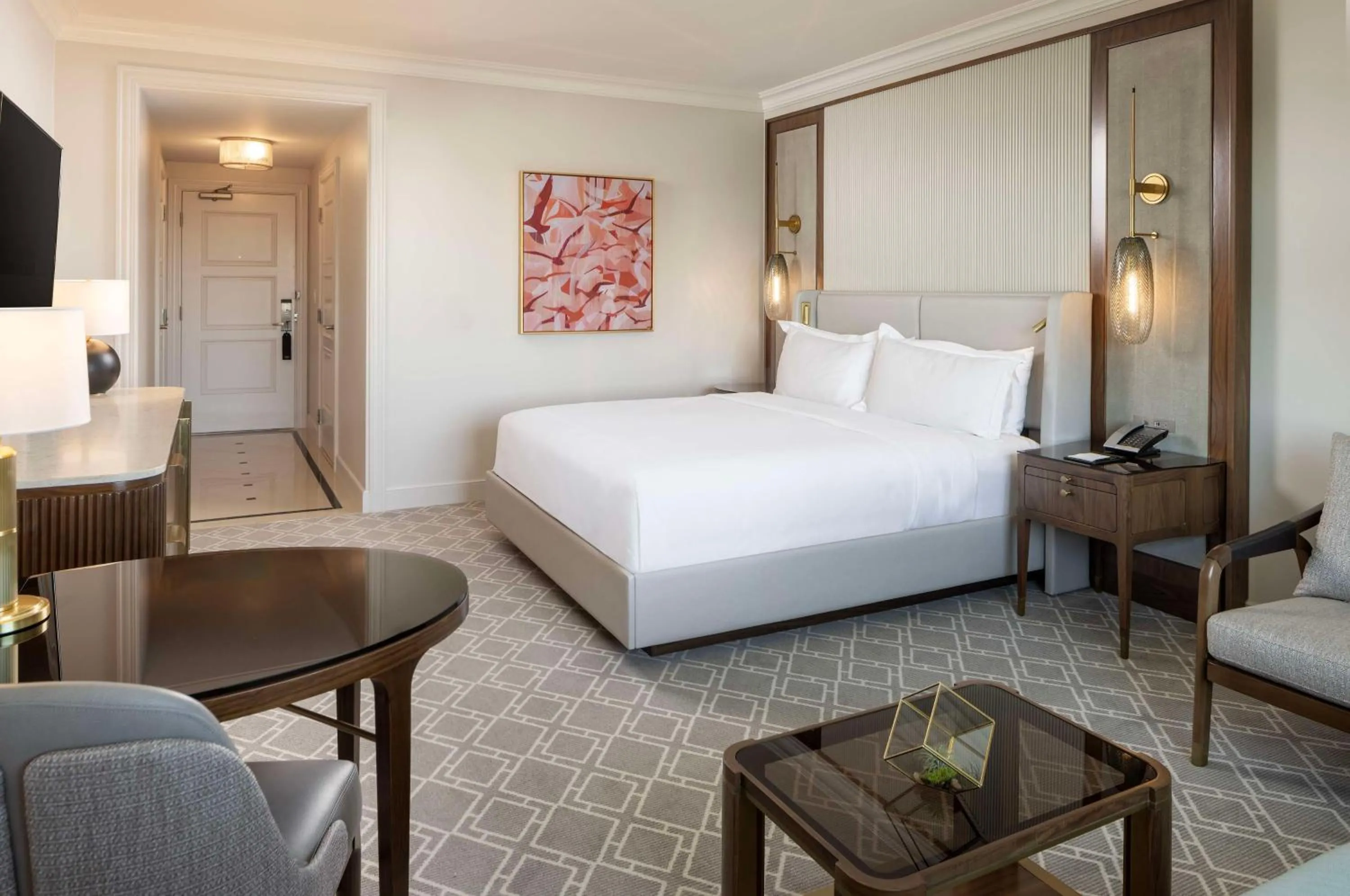 Bed in Waldorf Astoria Orlando - An Official Walt Disney World Hotel