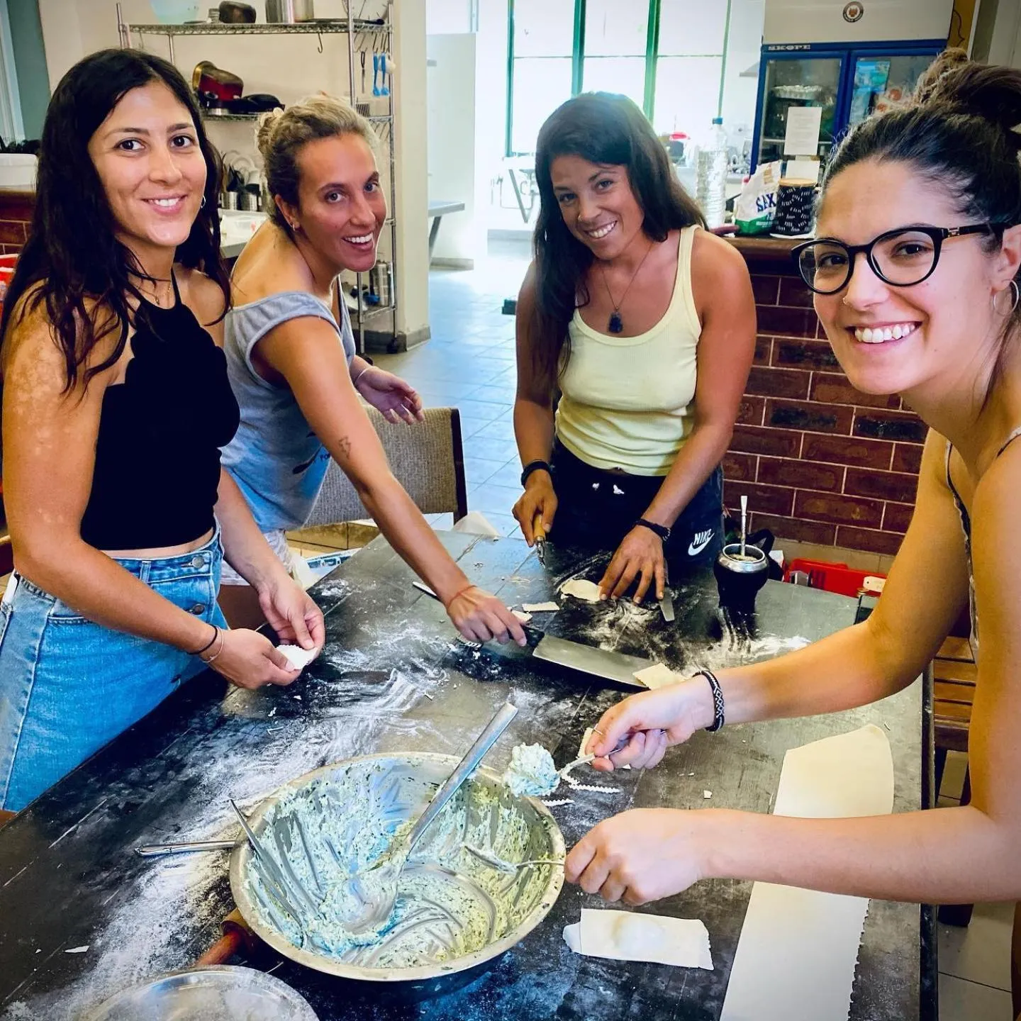 People in Sundancer Backpackers Hostel