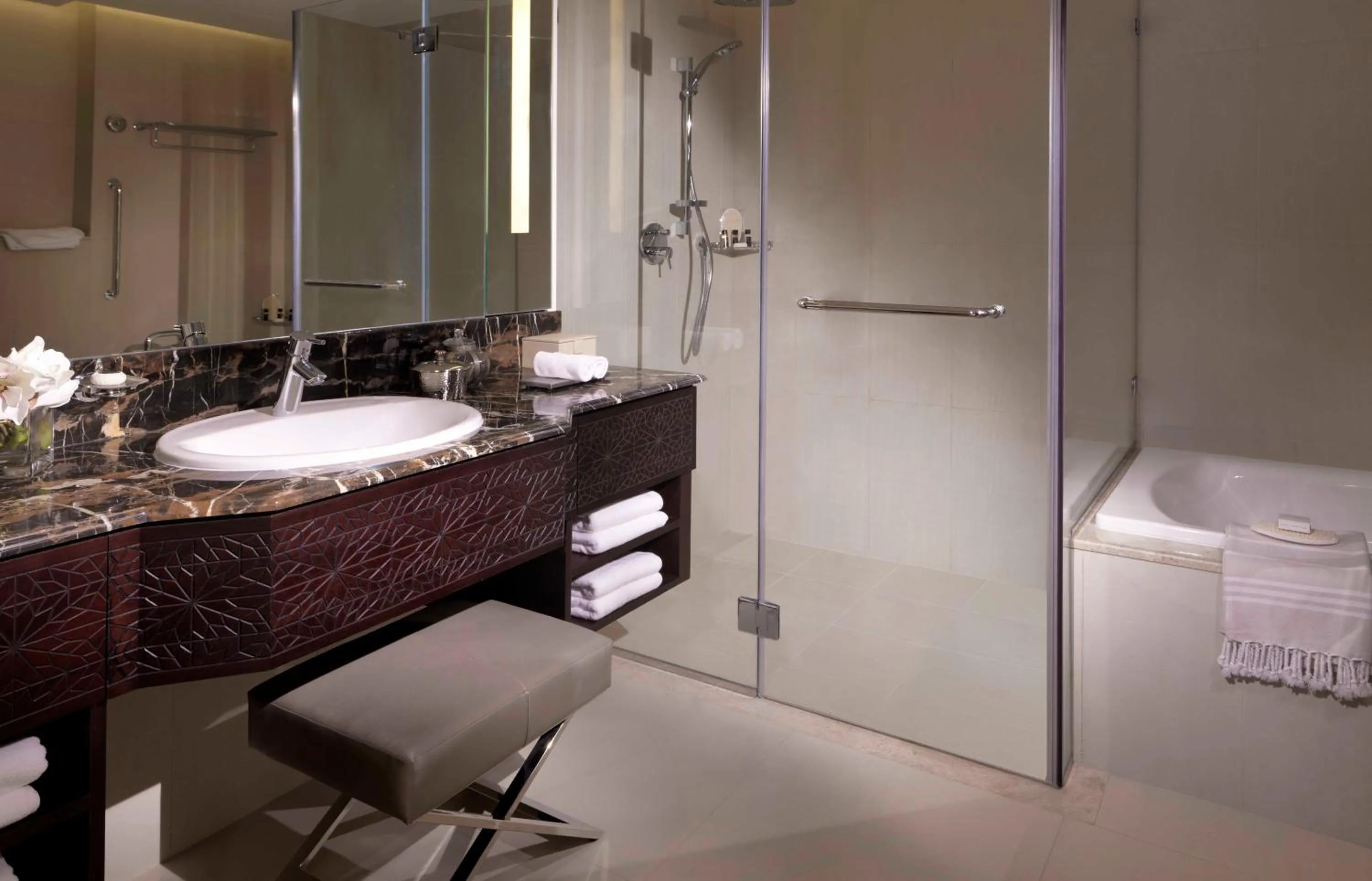 Bathroom in Bab Al Qasr Residence