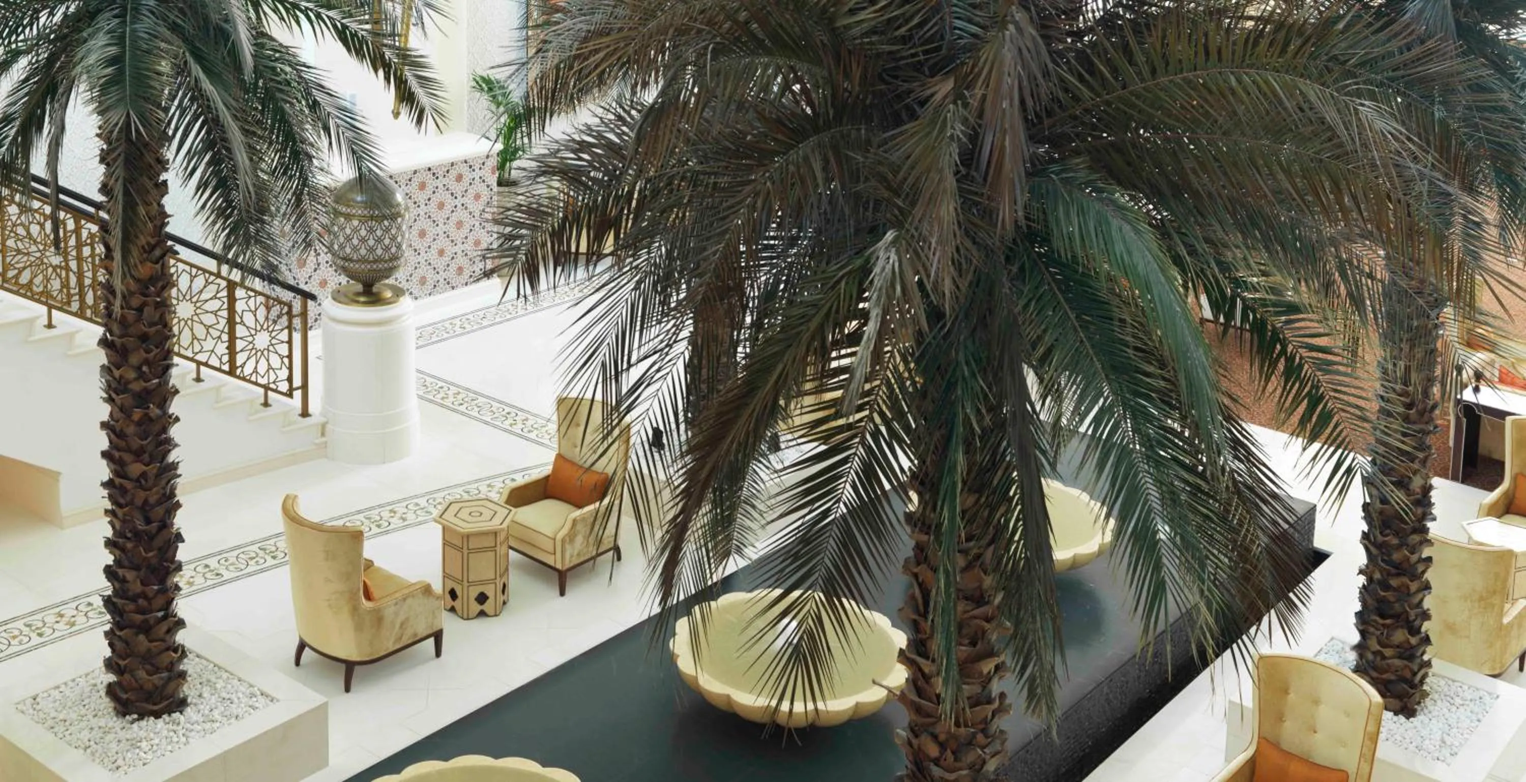 Lobby or reception in Bab Al Qasr Residence