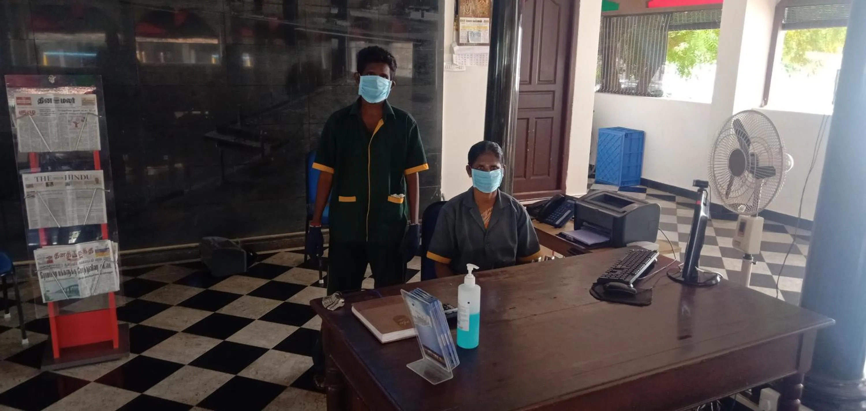 Lobby or reception in Thappa Garden