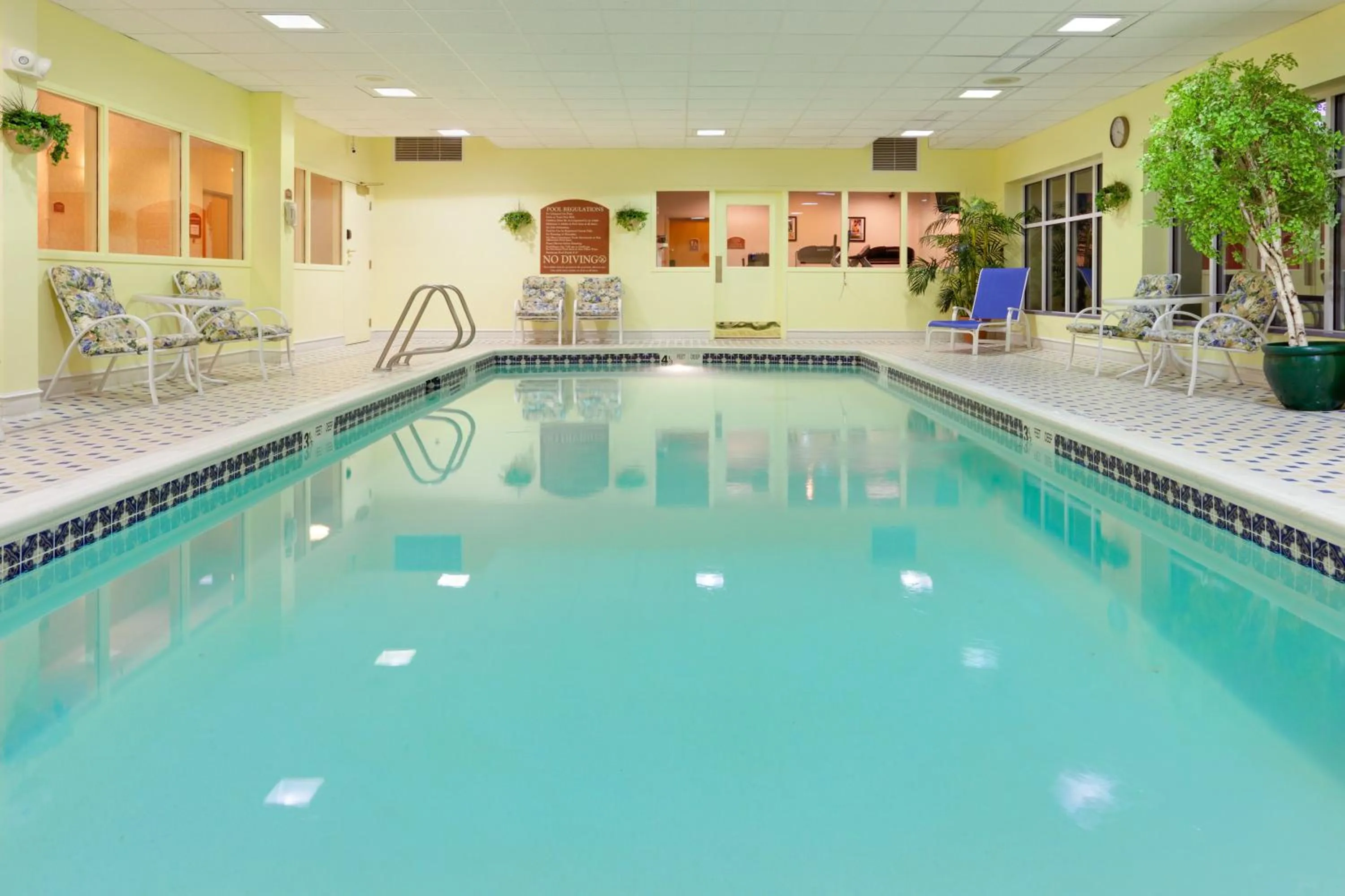 Swimming pool in Holiday Inn Express Hotel & Suites Watertown - Thousand Islands by IHG
