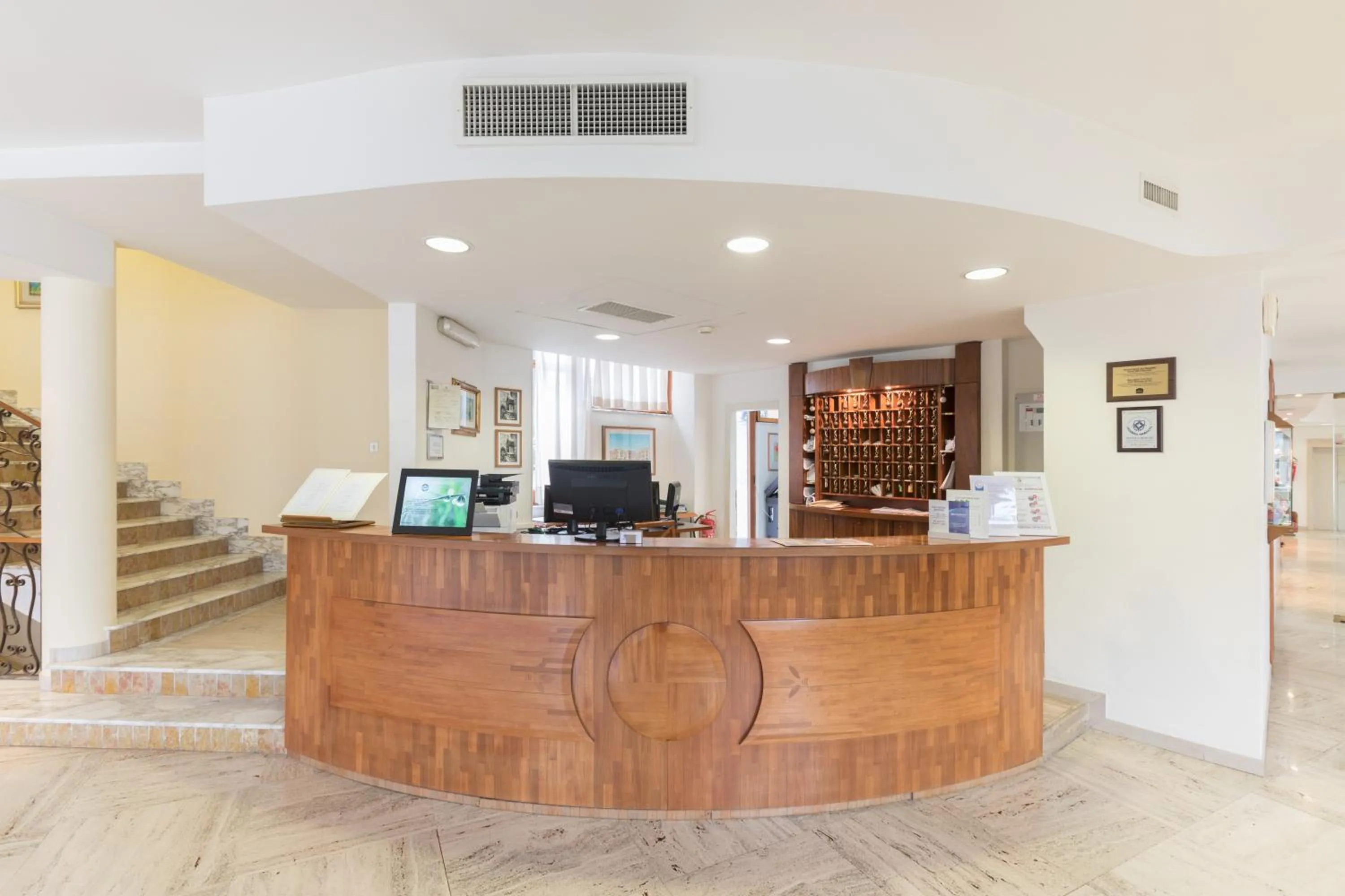 Lobby or reception in Hotel La Baia