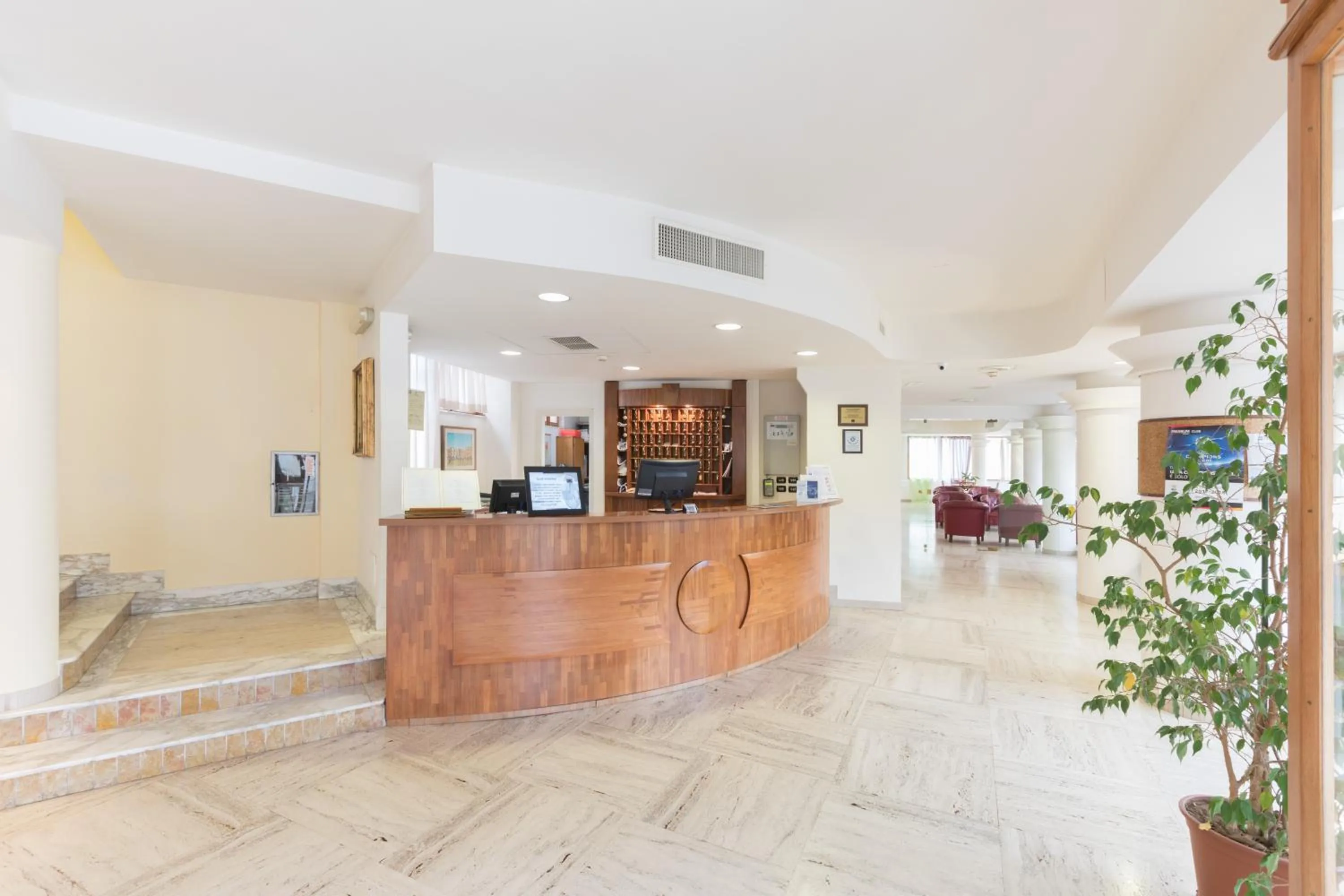 Lobby or reception in Hotel La Baia