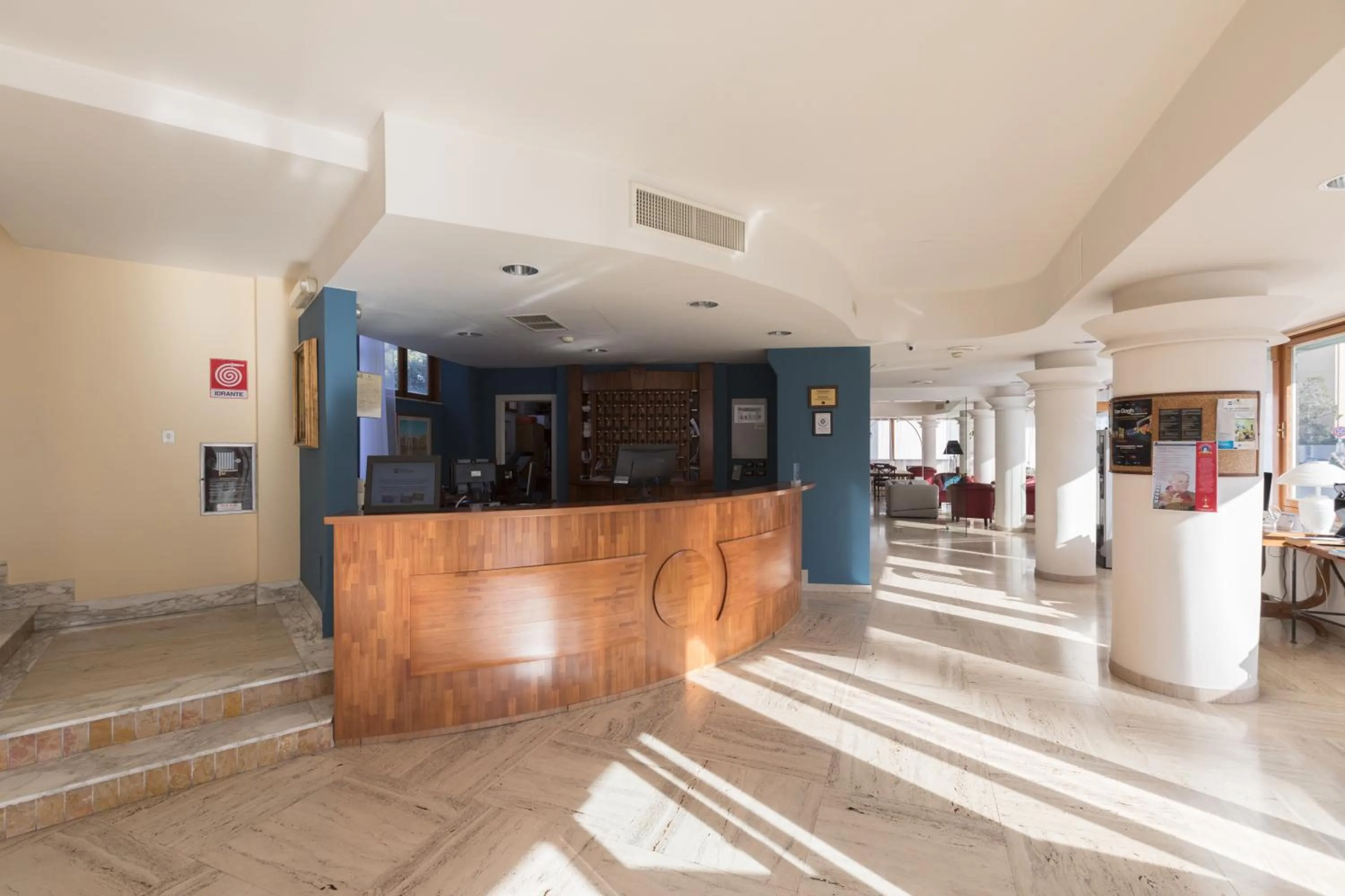Lobby or reception in Hotel La Baia