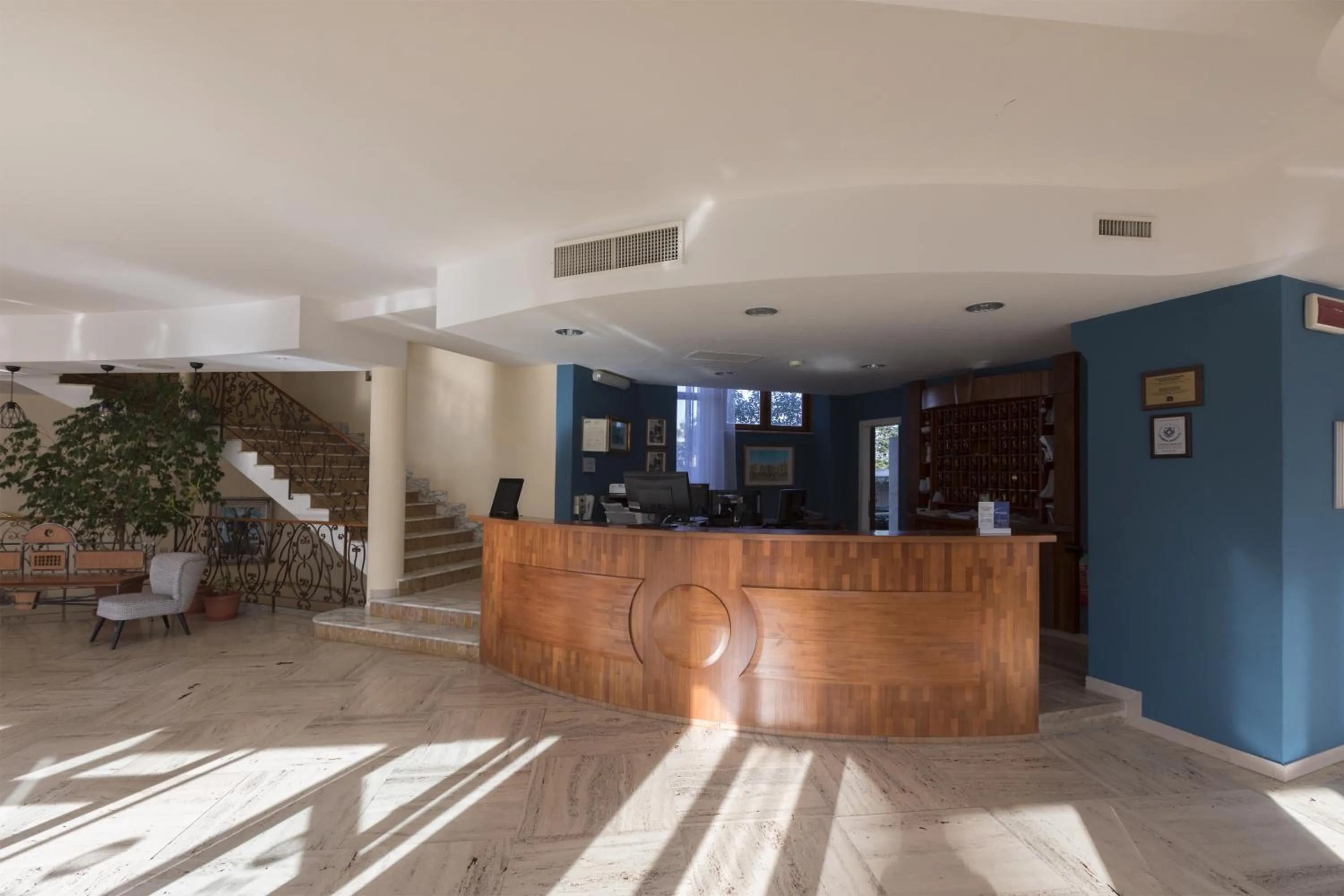 Lobby or reception in Hotel La Baia