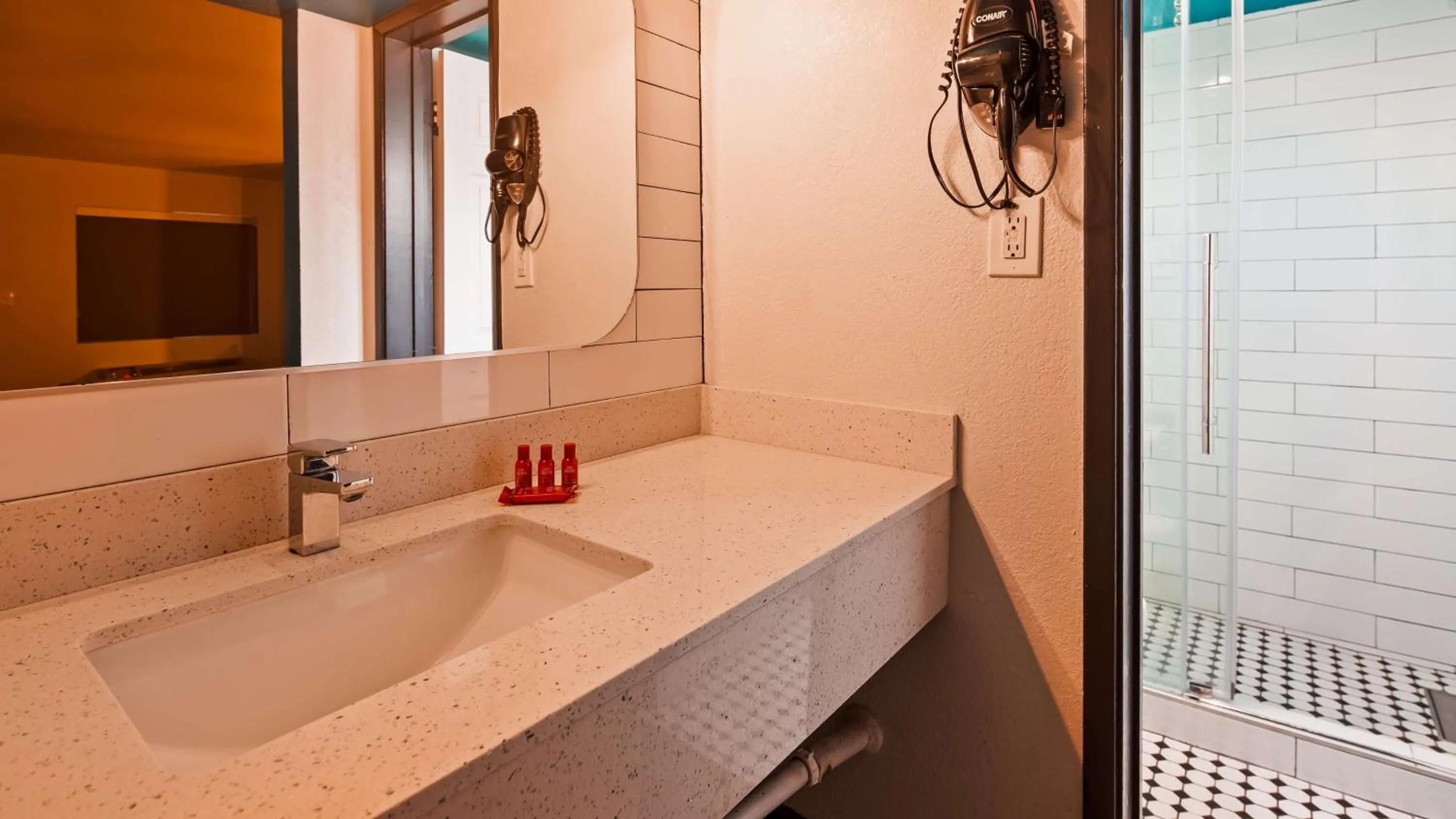 Bathroom in Downtown Phoenix Hotel