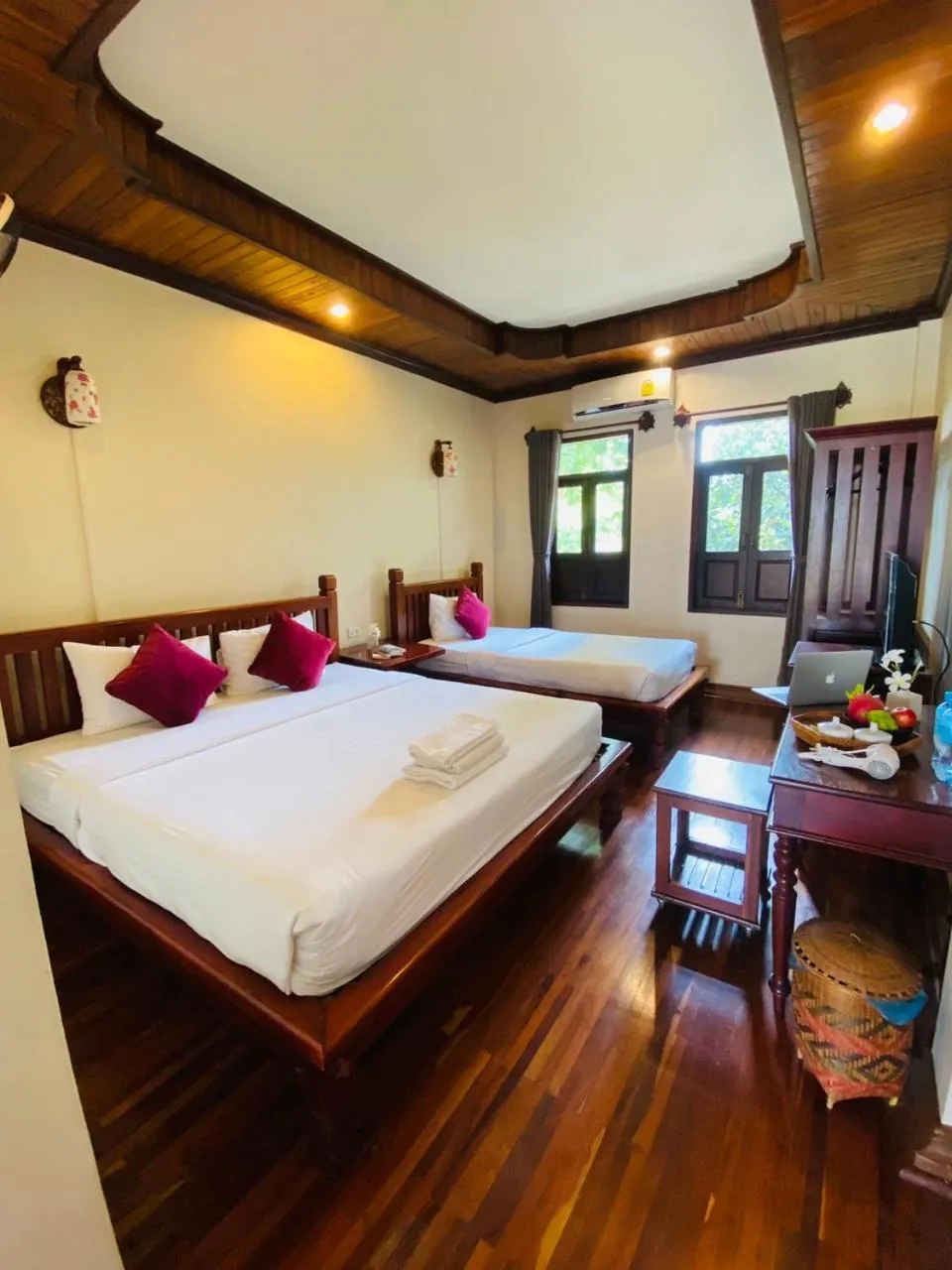 Photo of the whole room, Bed in Luang Prabang Maison Vongprachan & Travel