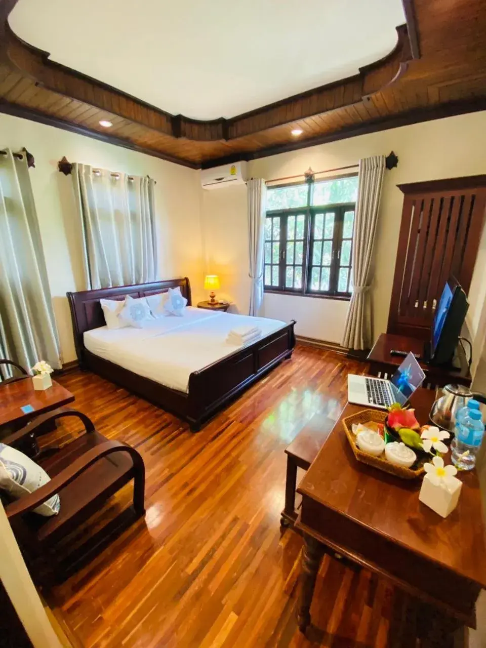Double or Twin Room with Terrace in Luang Prabang Maison Vongprachan & Travel Double or Twin Room with Terrace in Luang Prabang Maison Vongprachan & Travel