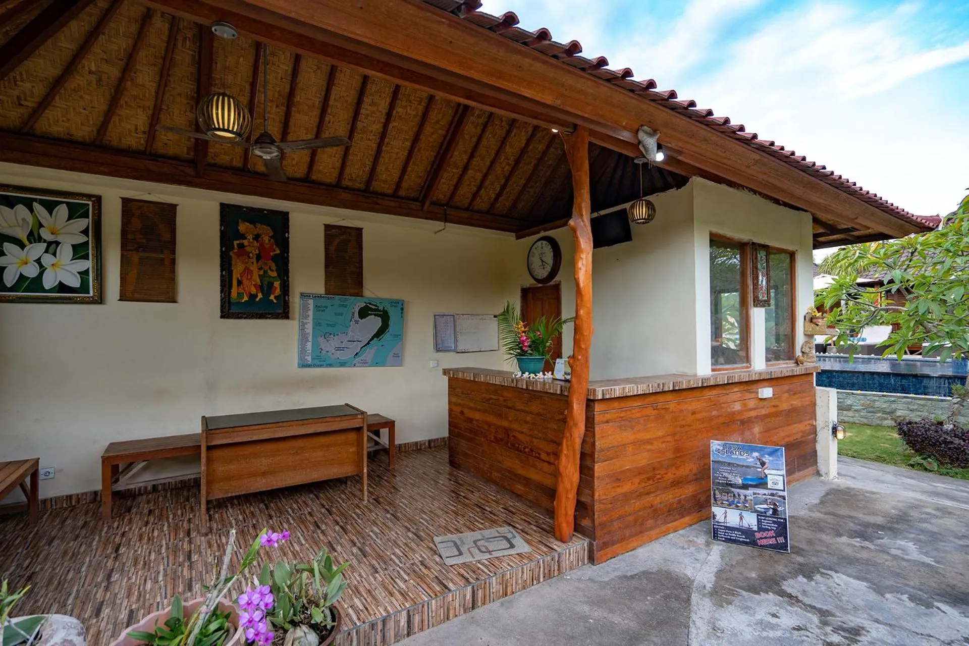 Lobby or reception in Karang Mas Villa Lembongan by ABM