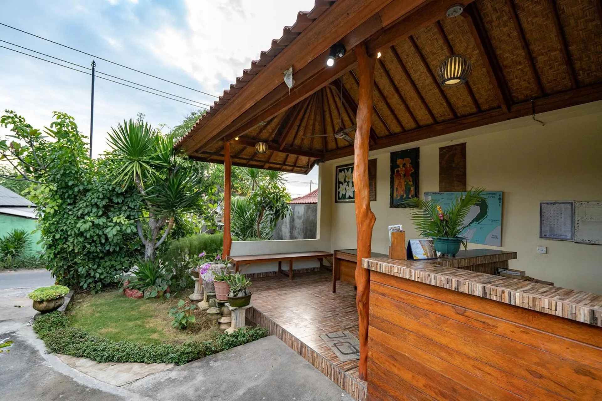 Lobby or reception in Karang Mas Villa Lembongan by ABM