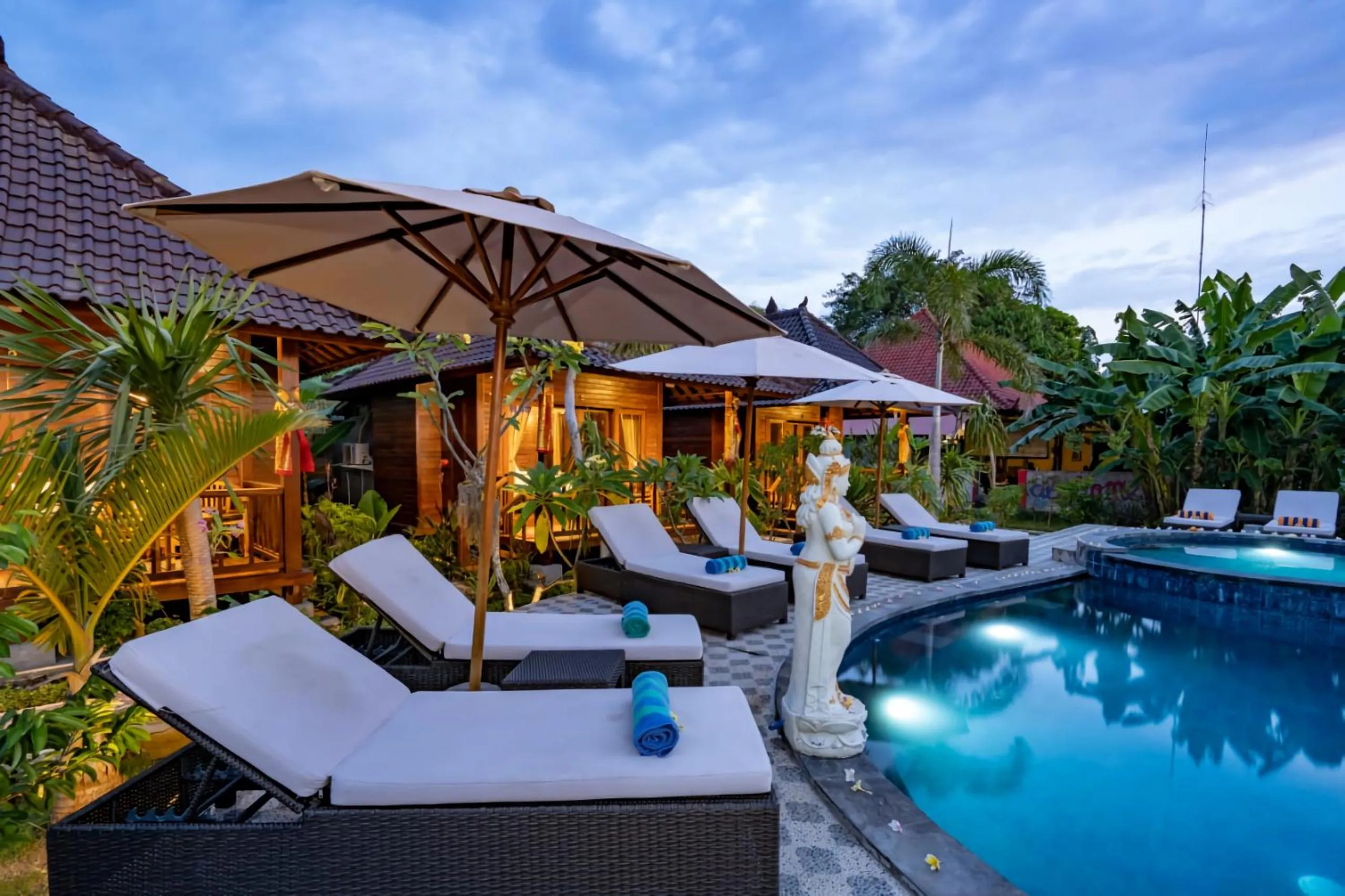 Swimming pool in Karang Mas Villa Lembongan by ABM