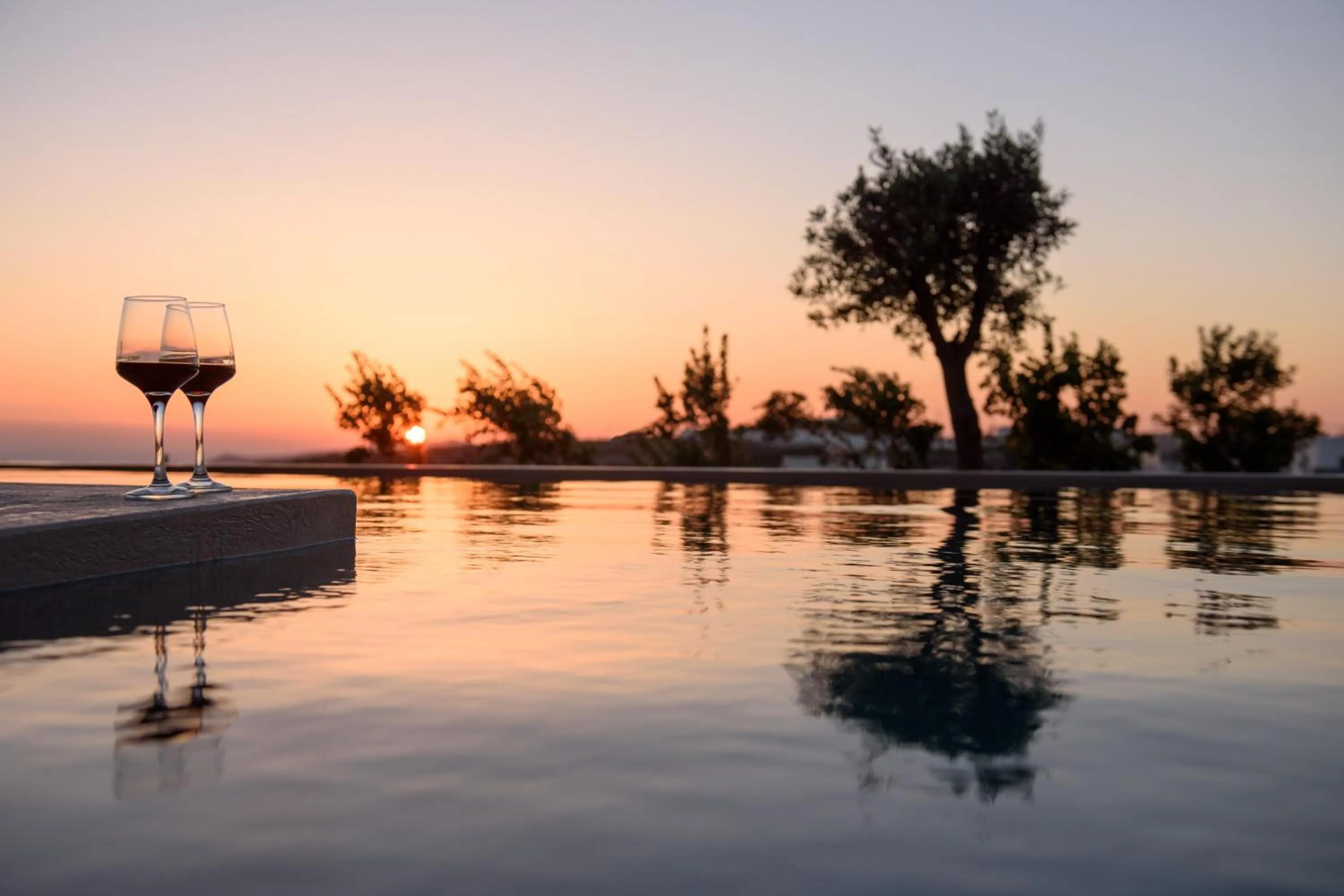 Swimming pool in Albus Villas