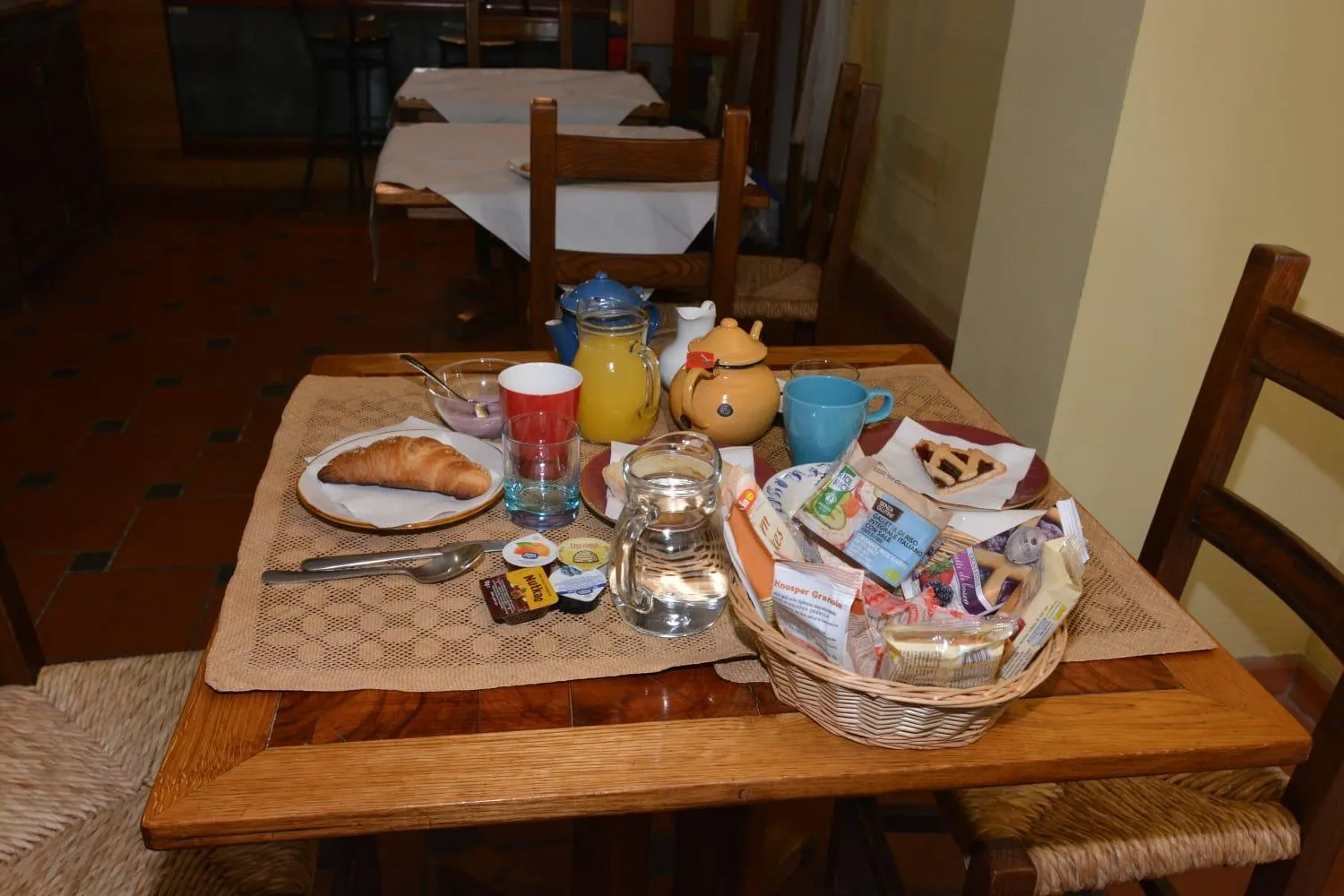Breakfast in Albergo Casa Al Sole