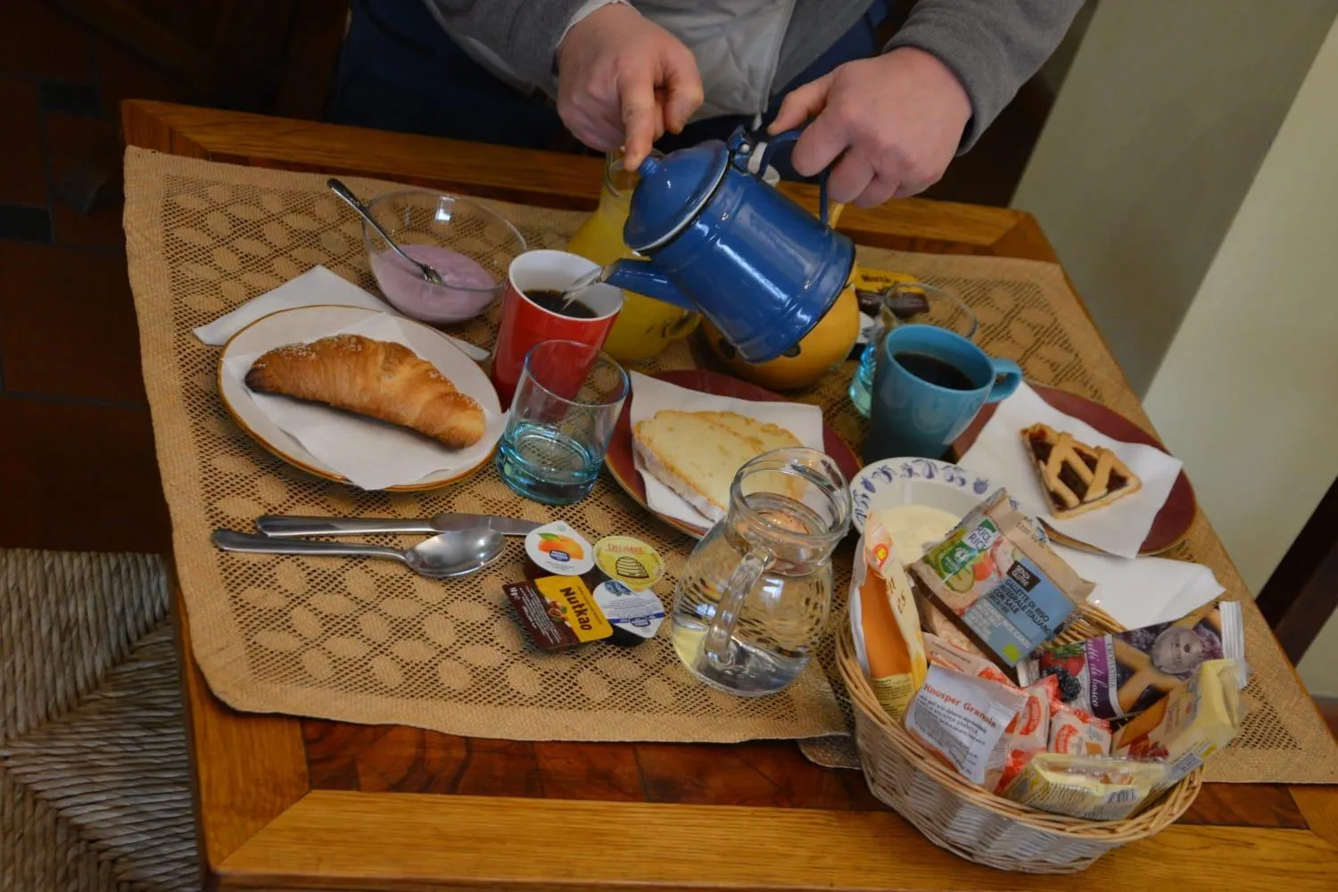 Breakfast in Albergo Casa Al Sole