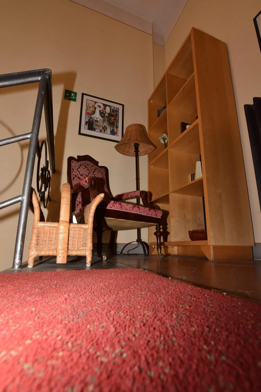 Seating area in Albergo Casa Al Sole