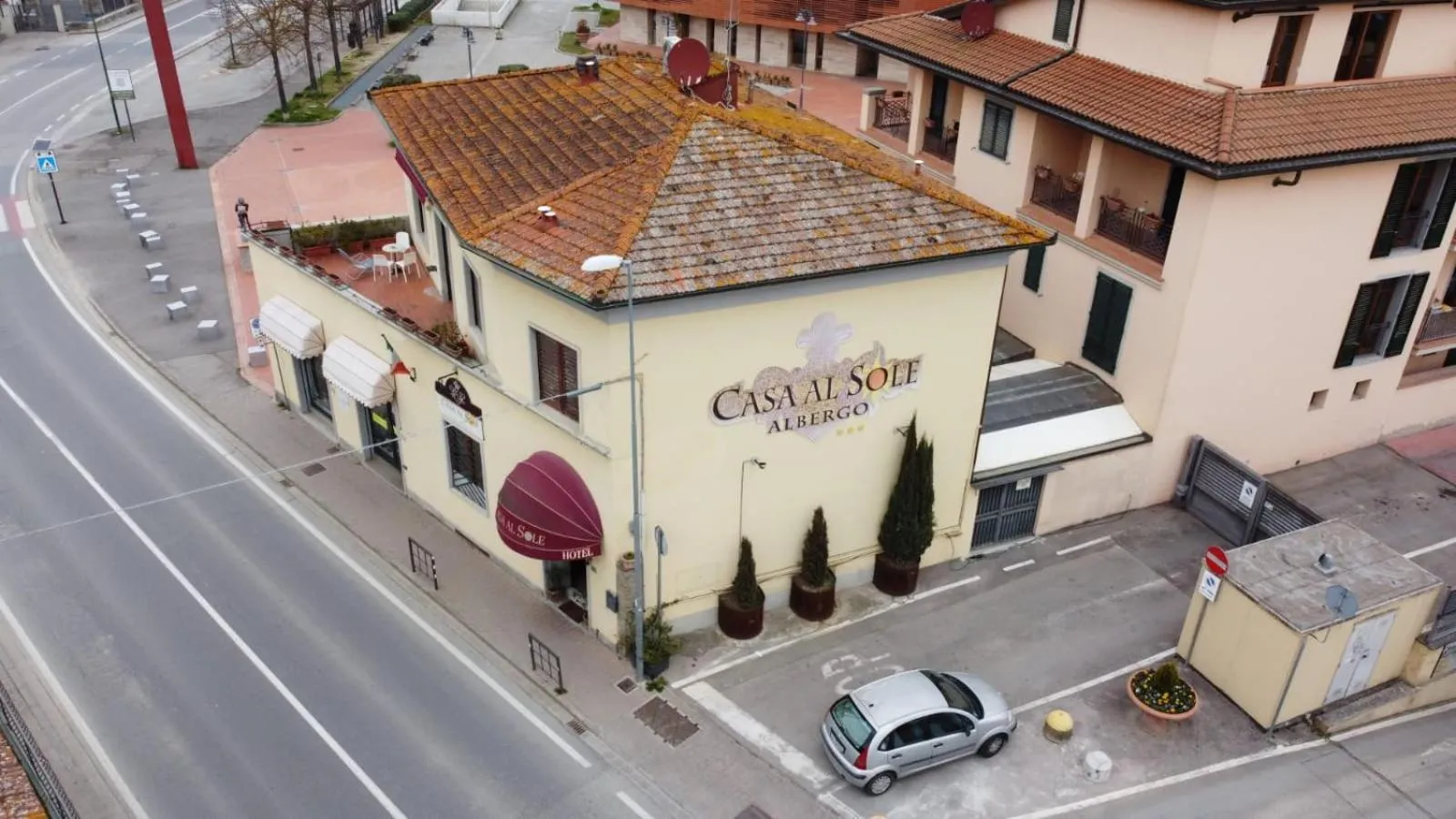Bird's eye view in Albergo Casa Al Sole