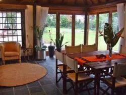 Communal lounge/ TV room in KaapsePracht Bed & Breakfast