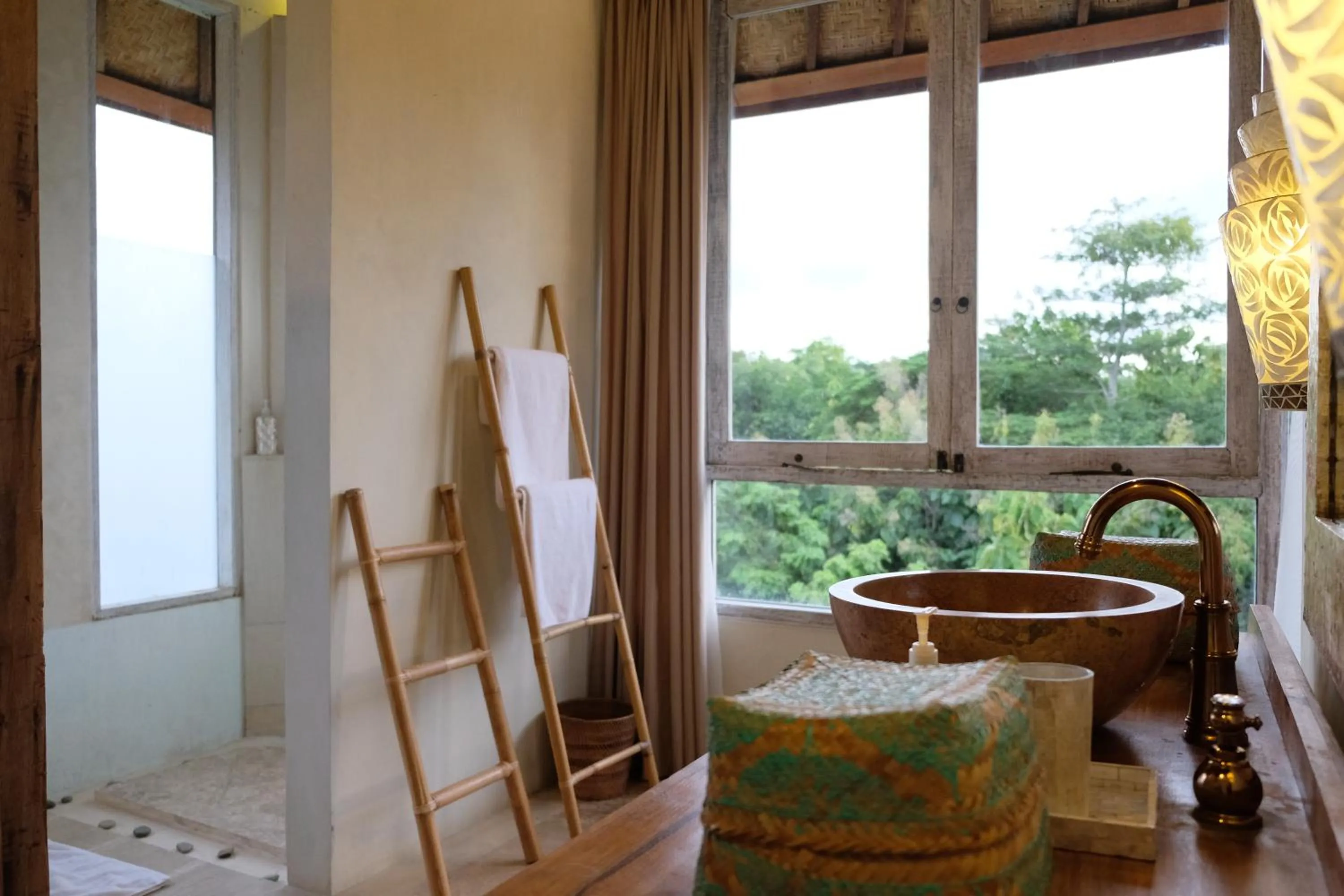 Bathroom in BoHo Bingin Beach Bali