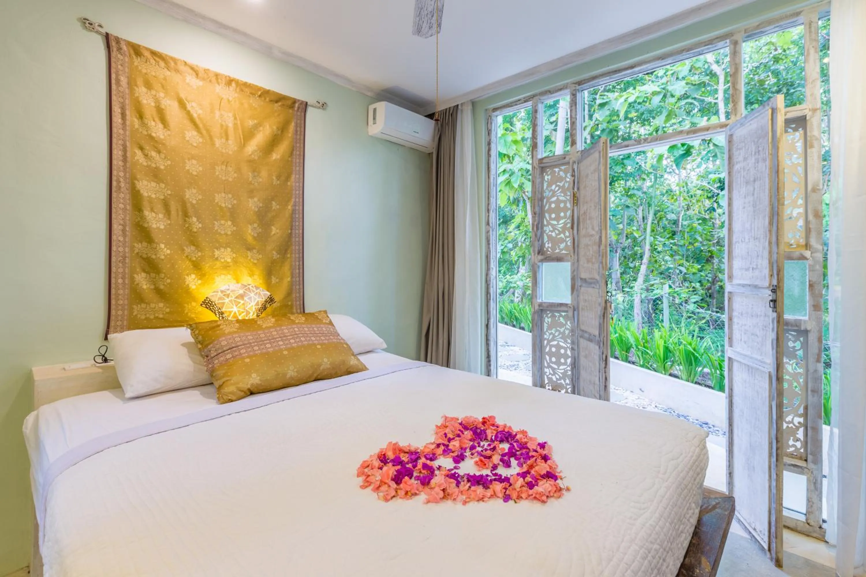 Bed in BoHo Bingin Beach Bali